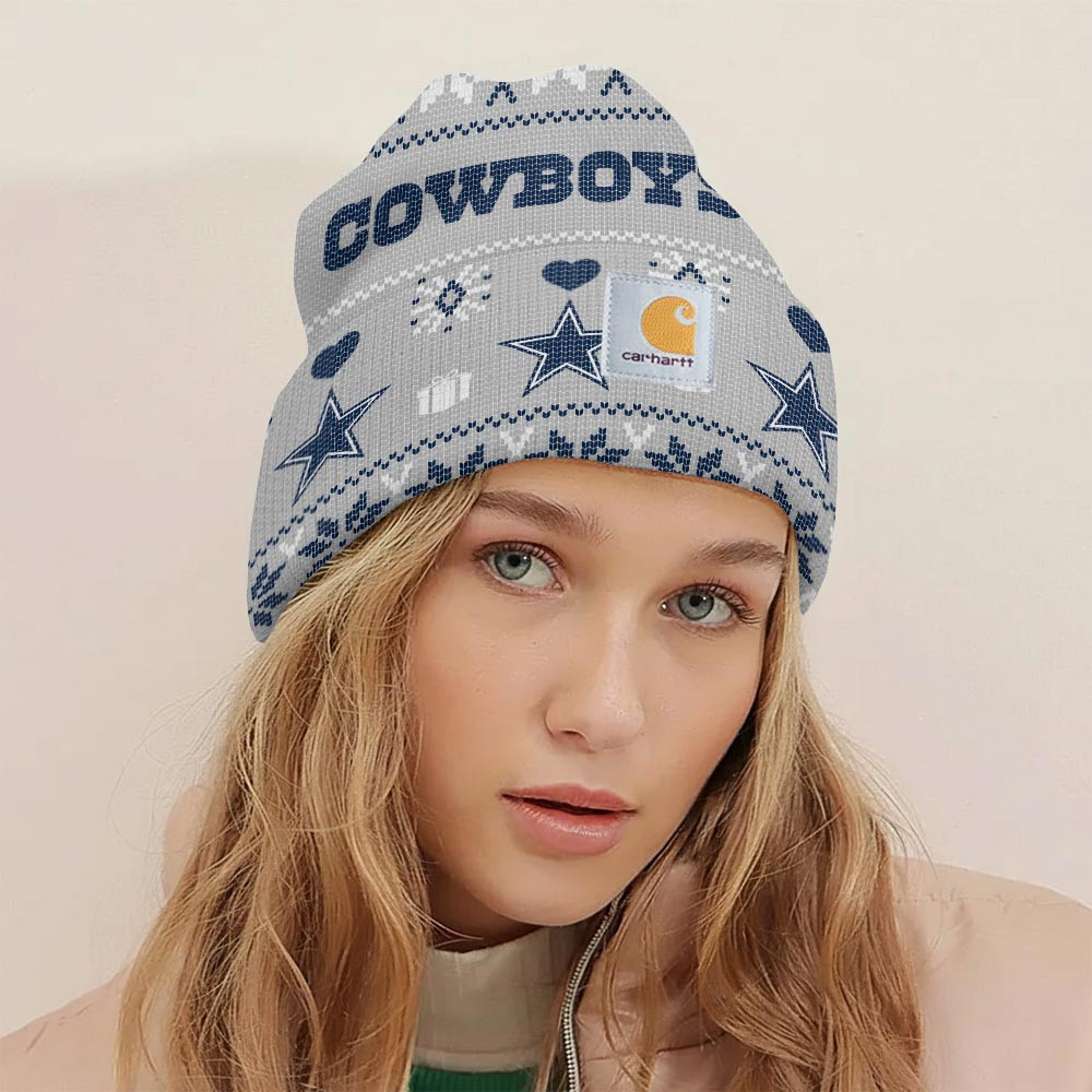 Dallas Cowboys | Premium NFL Carhartt Chrismas Workwear Beanie MM