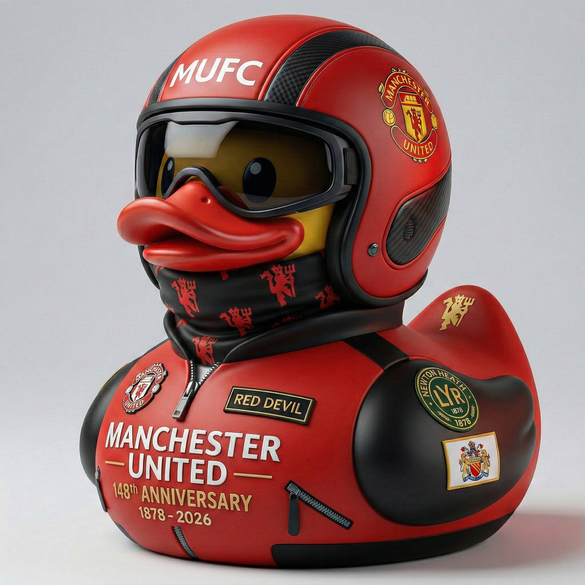 Manchester United 148th Anniversary Duck