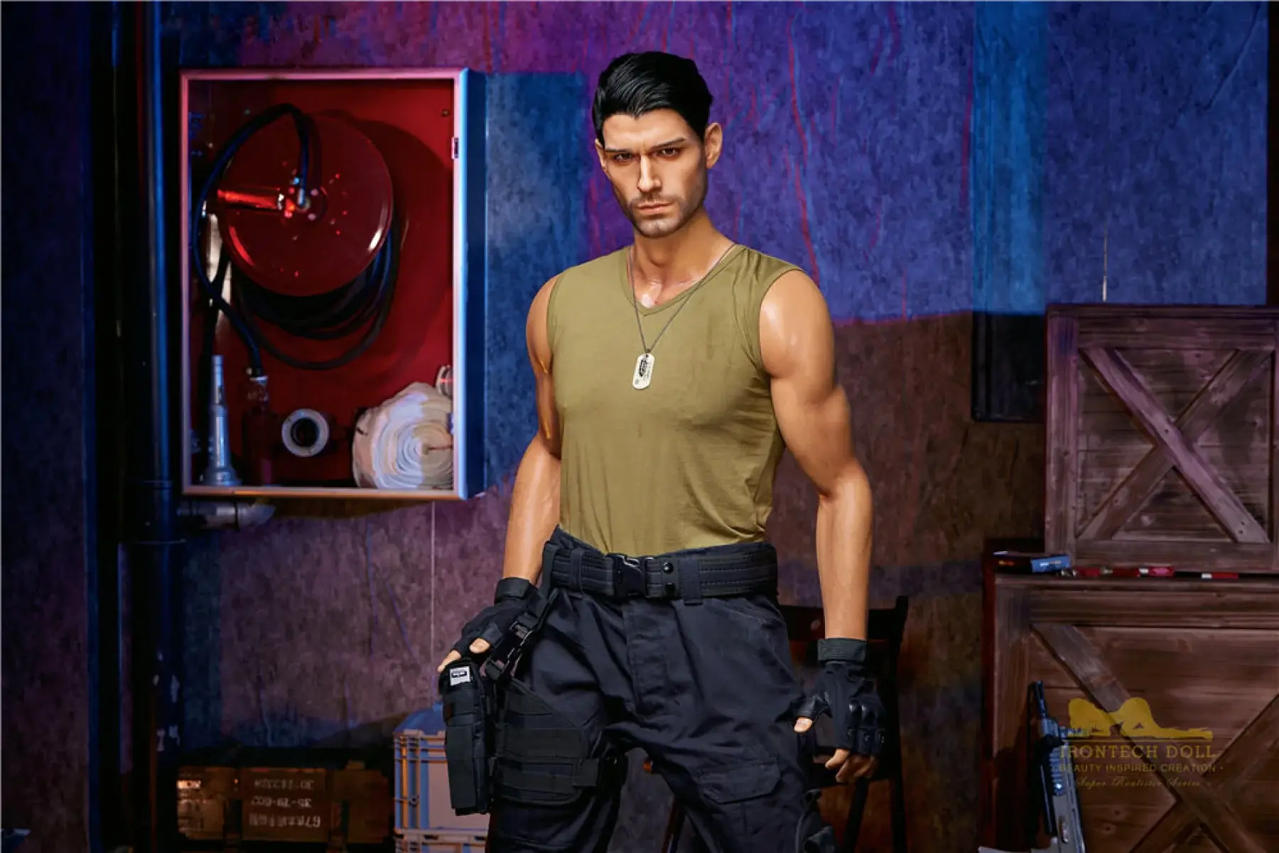 Thomas Soldier Silicone Male Sex Doll - Joy Love Dolls Doll
