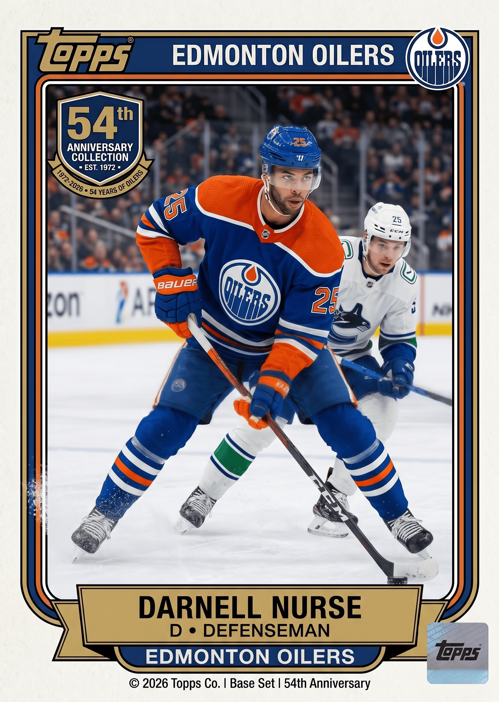 2026 Edmonton Oilers 54th Anniversary Hobby Box