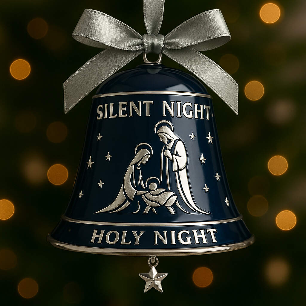 Nativity Bell Ornament