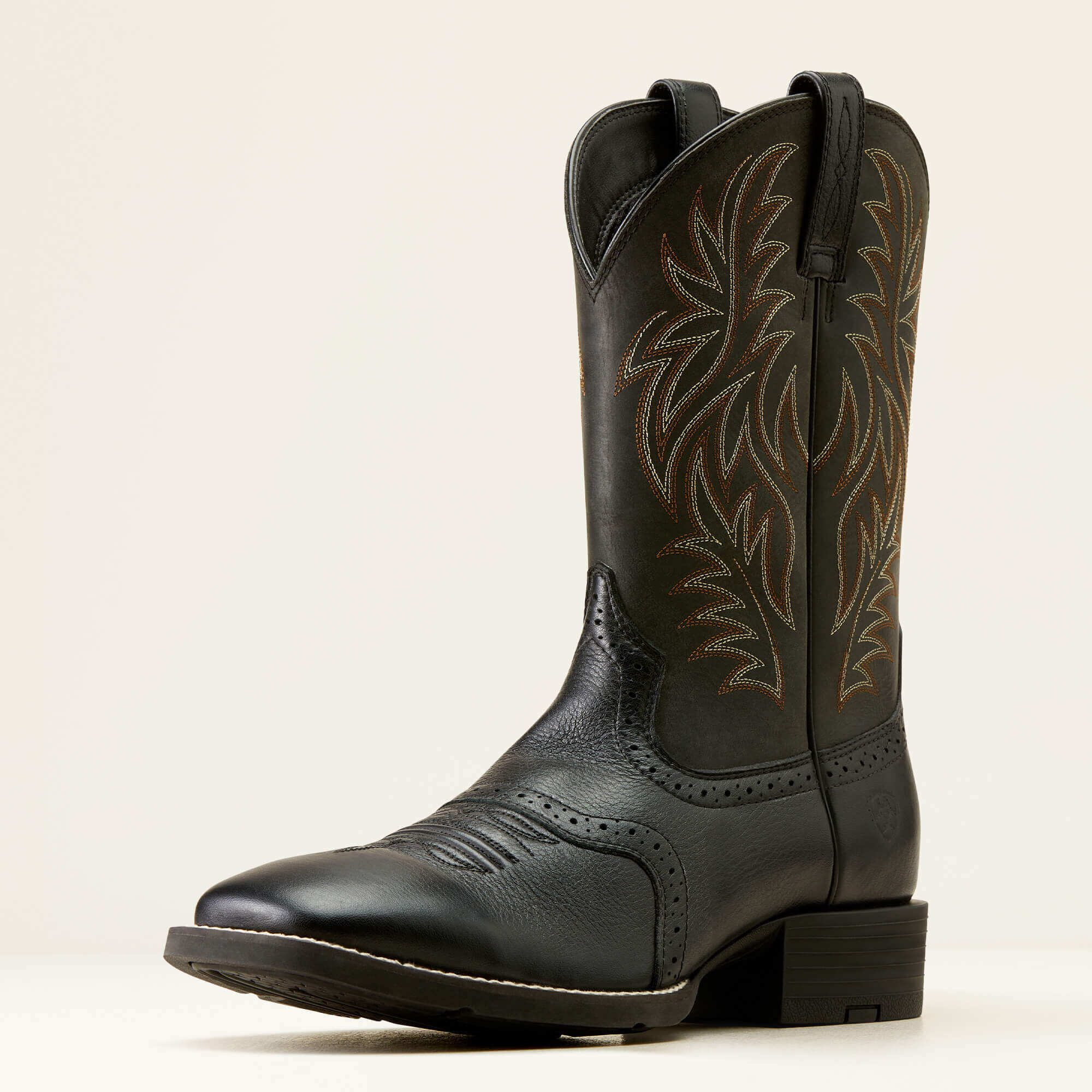 Sport Wide Square Toe Cowboy Boot
