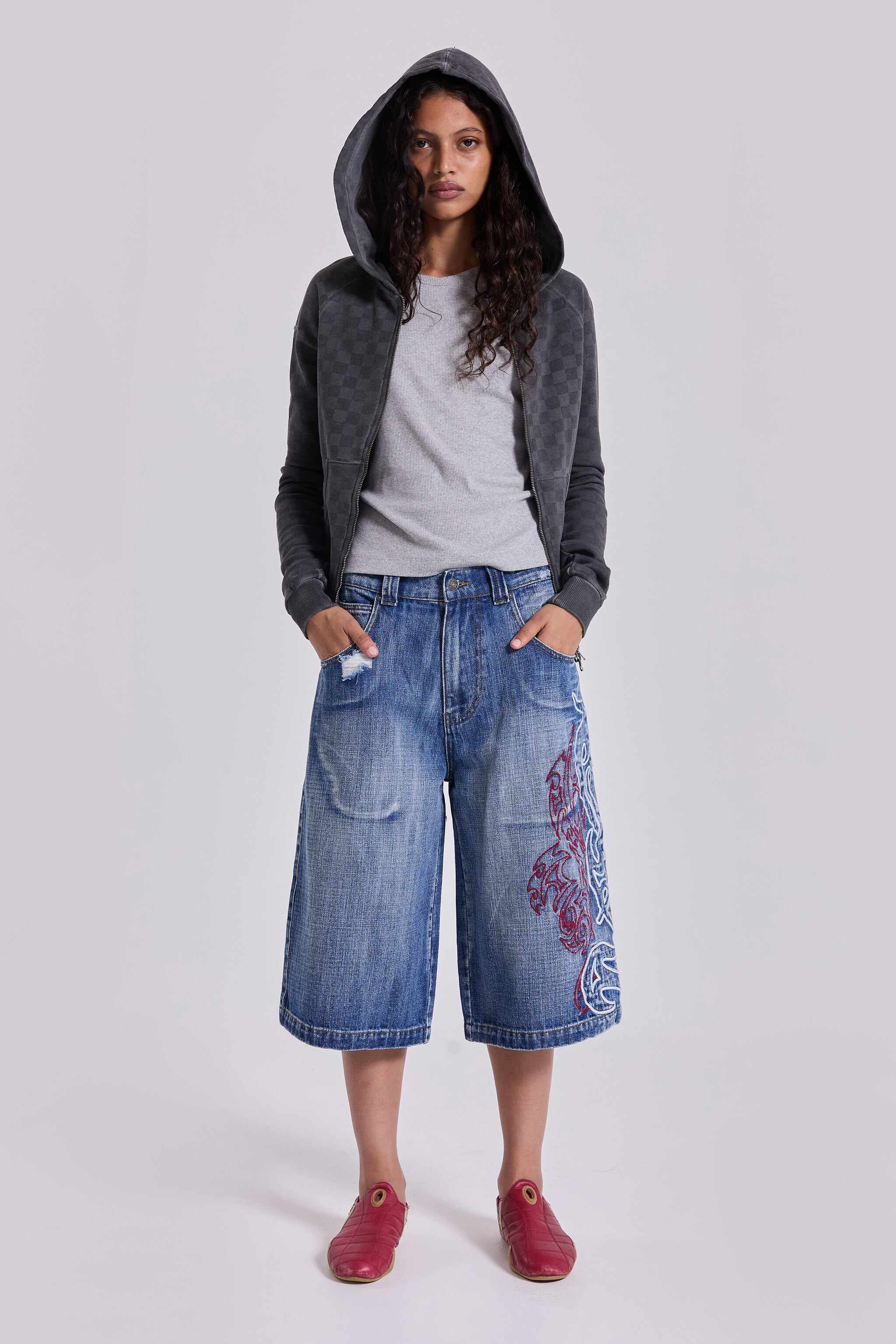 Layered Tribal XL Colossus Jorts