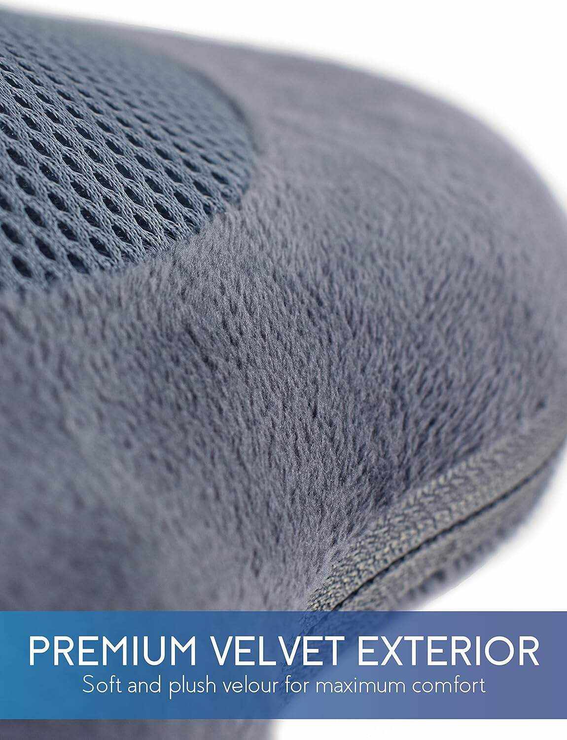 Zyllion Back and Neck Massager with Heat - 3D Deep Tissue Shiatsu Massage Pillow for Chair, Car and Muscle Pain on Whole Body: Shoulders, Calf, Foot, Legs, Arms (NOT Cordless) - Black (ZMA-13-BK)