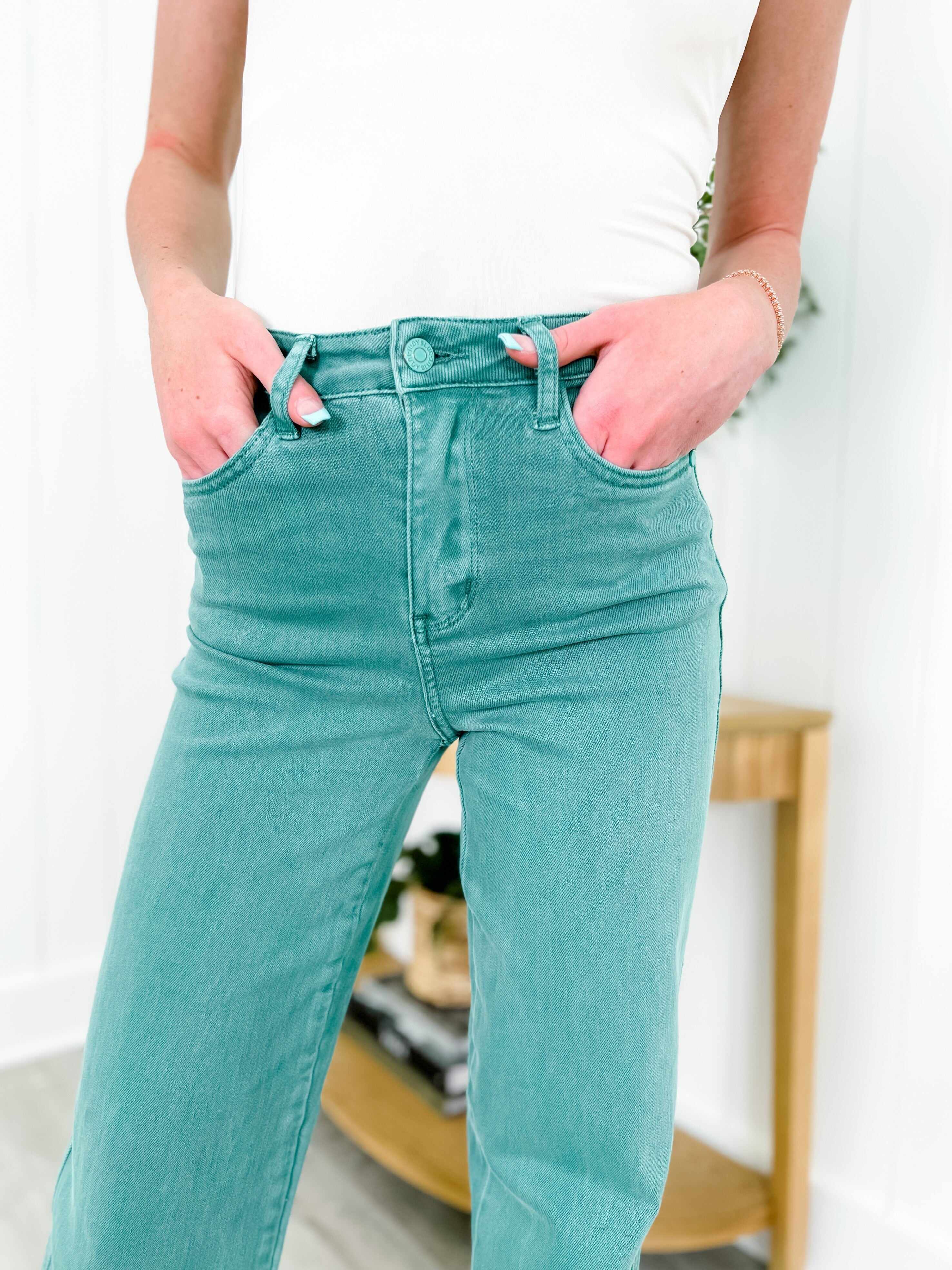 🔥Hot Sales🔥 Work to Weekend Sea Green 90s Straight