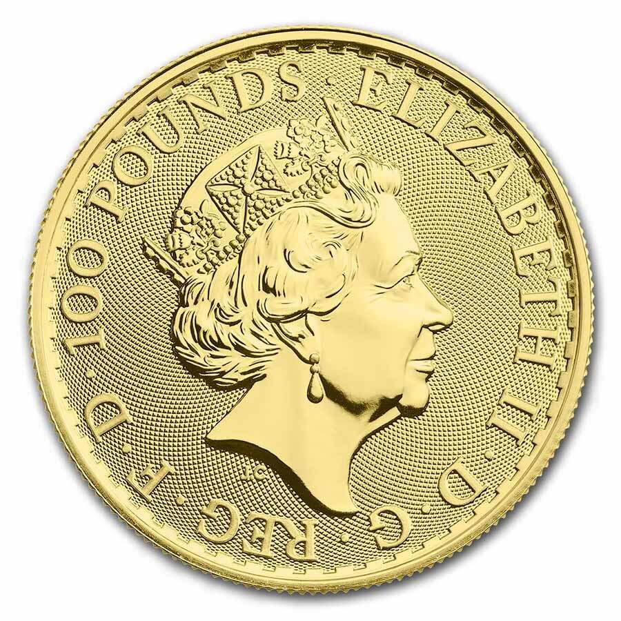 Great Britain 1 oz Gold Britannia BU (Queen Elizabeth II)
