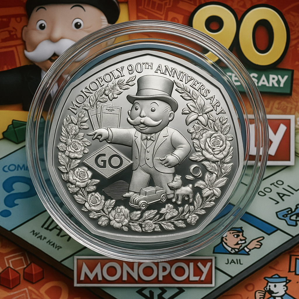 Monopoly 90th Anniversary Official Collector’s Coin