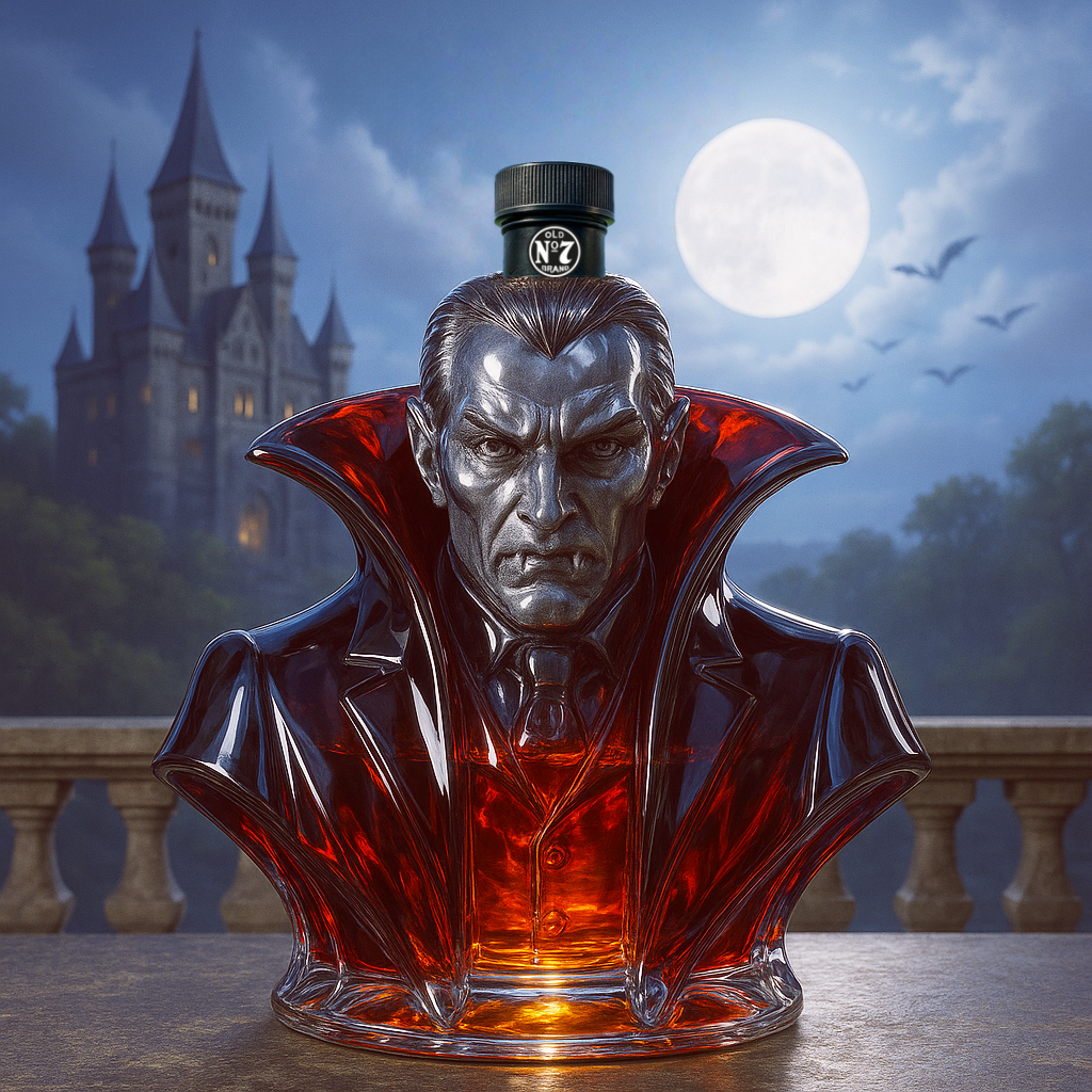 Dracula Whiskey Bottle