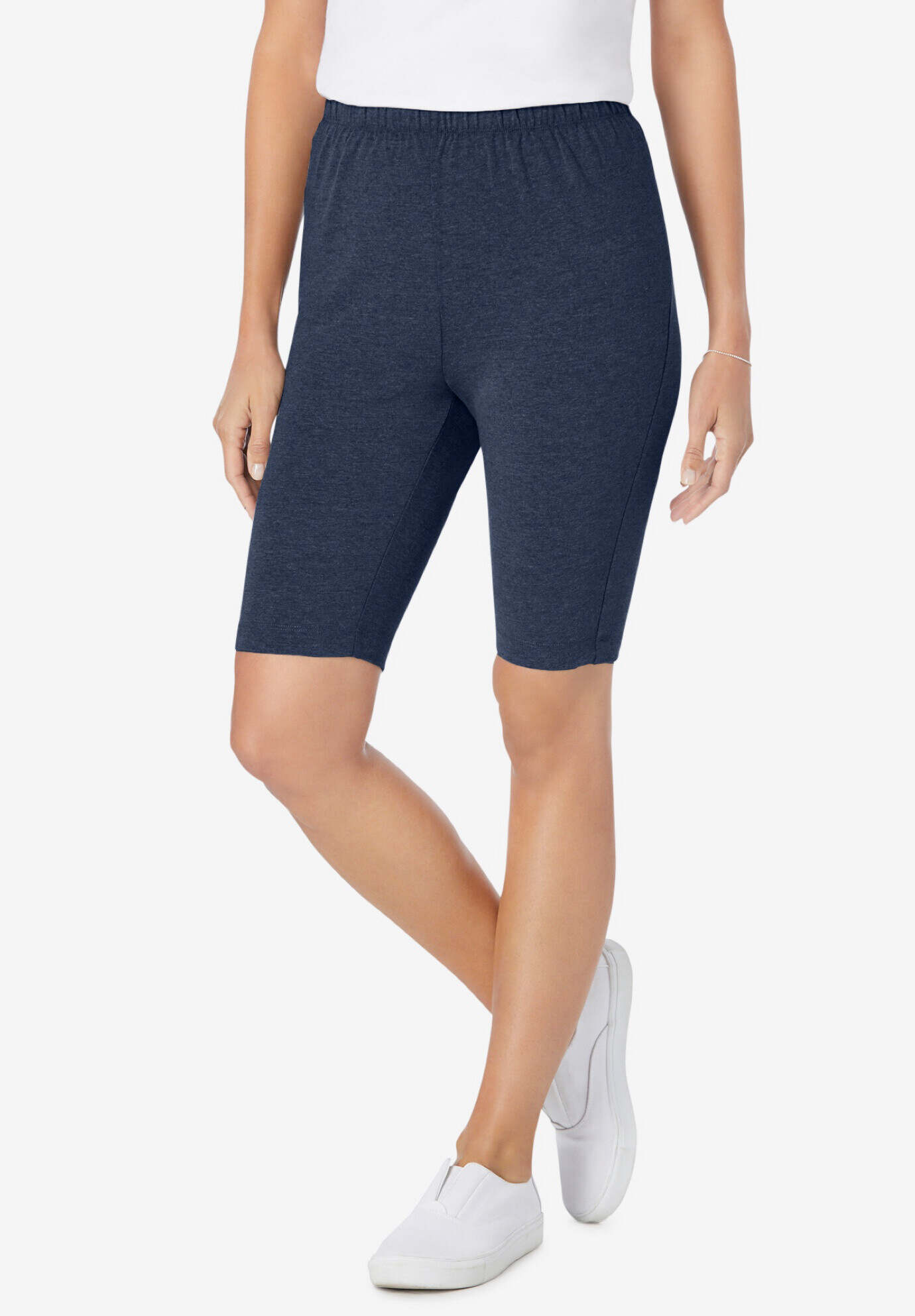 Stretch Cotton Bike Short