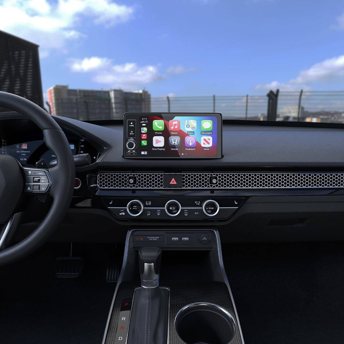 Honda Models - Screen Protector GLAS.tR SLIM | Anti-Glare