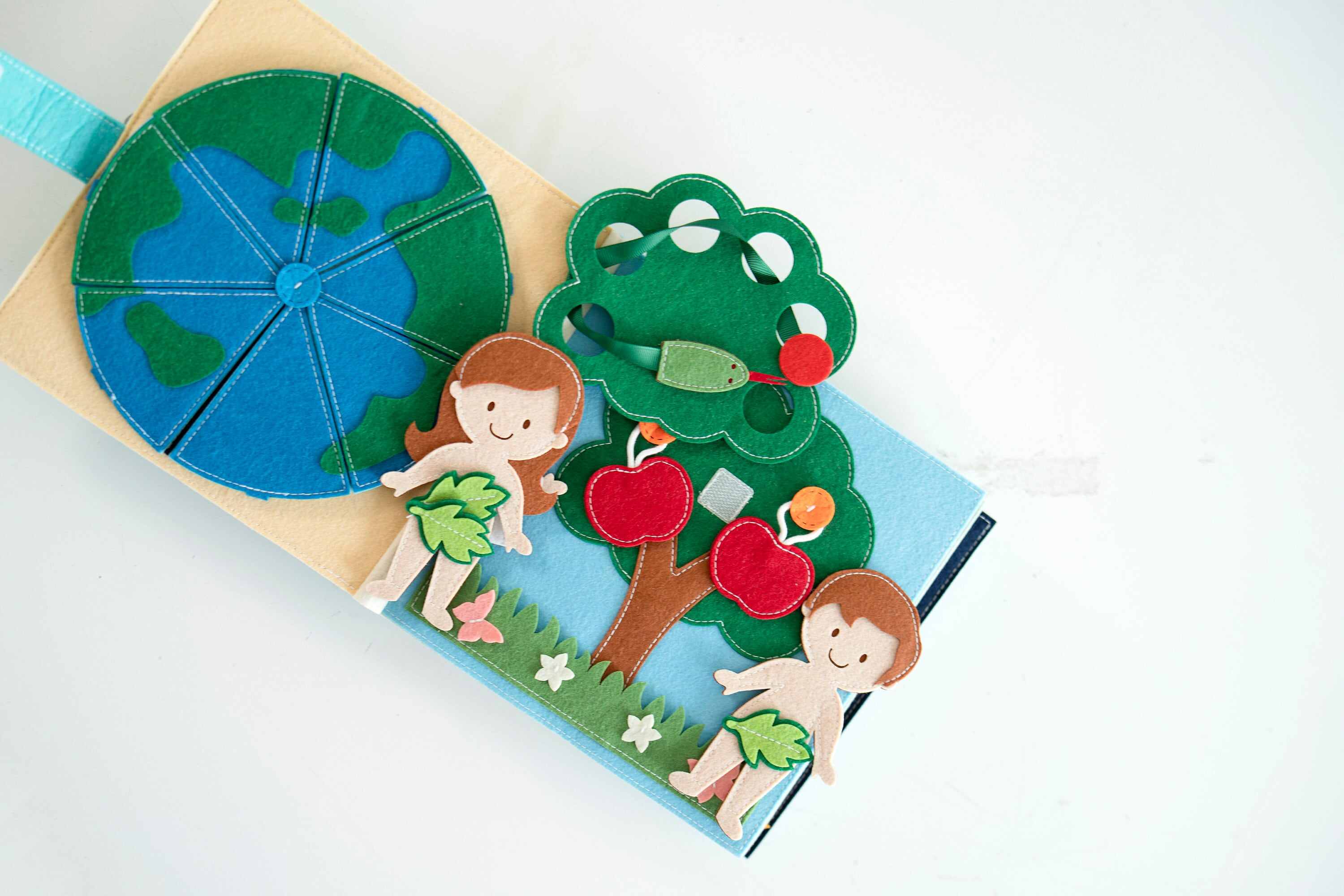 Bible Busy Book-Boy or Girl Baptism Gift