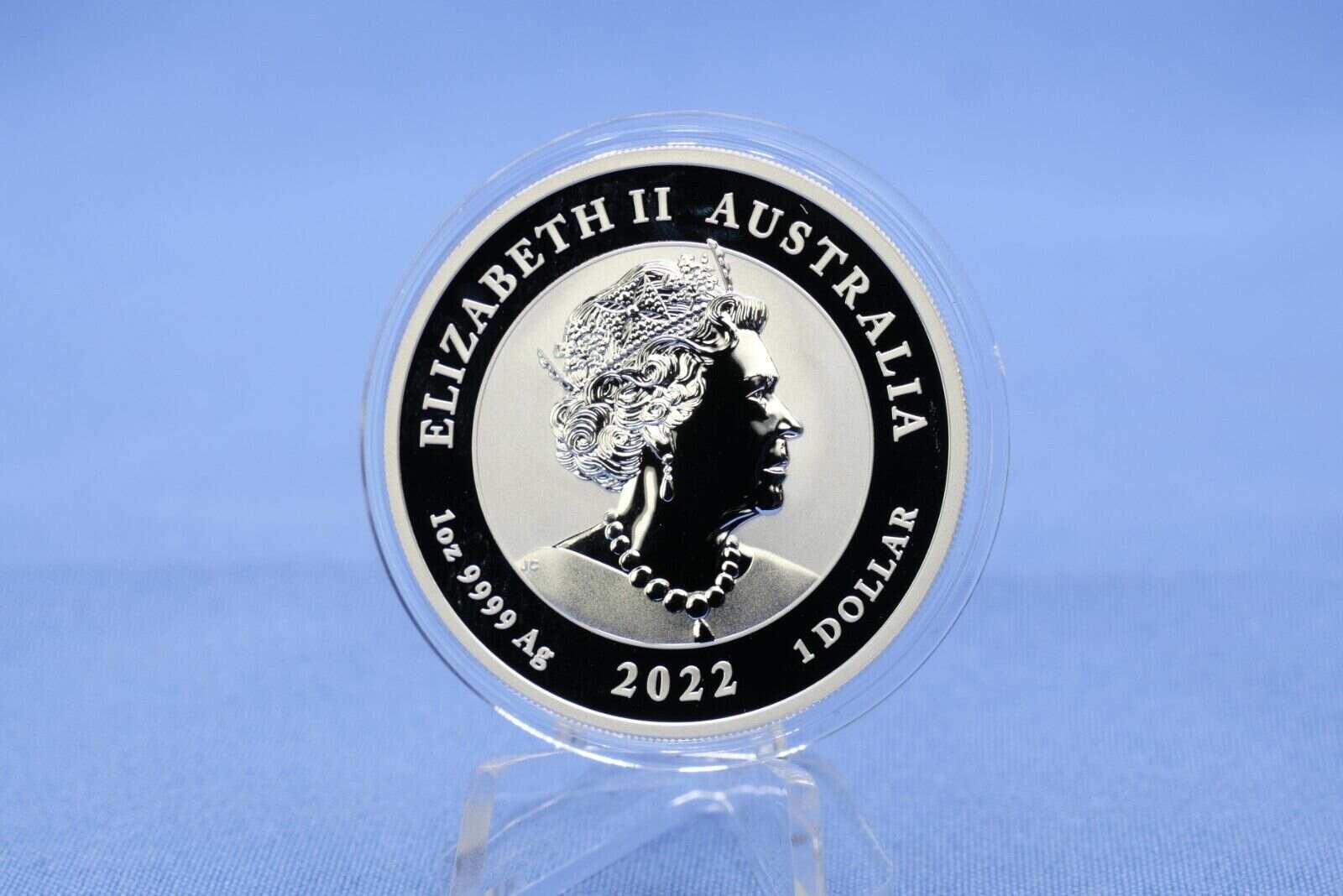 2022 Australia $1 1-oz Silver Chinese Myths & Legends Phoenix BU