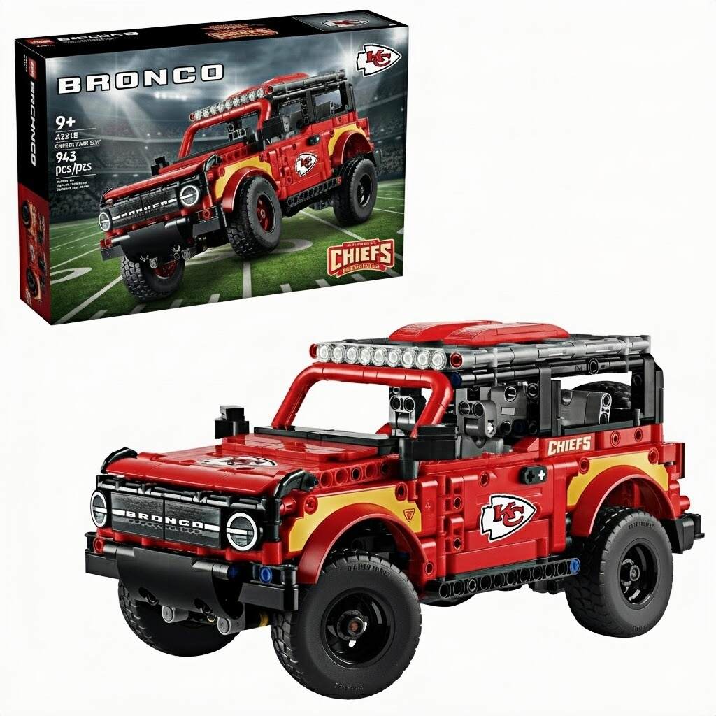 American Pro Football  × Bronco 60th Anniversary Collector Brick Set