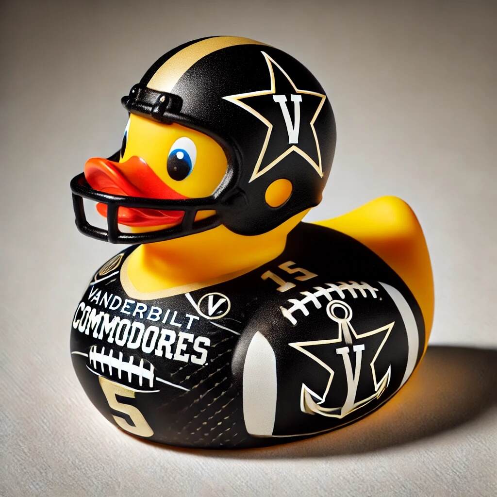 SEC Football Rubber Duck