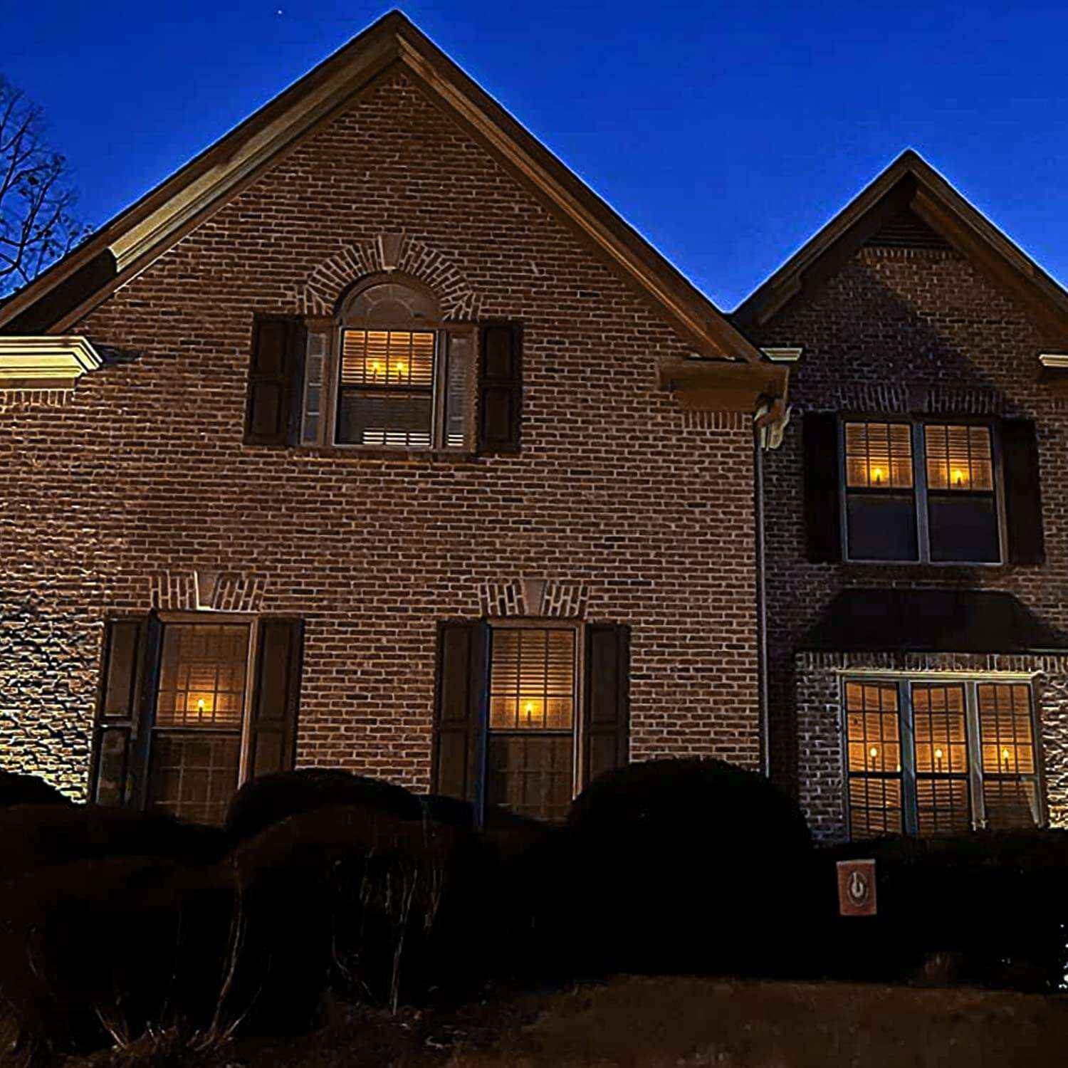 💥ON SALE 🎄6 Pack Flameless LED Window Candles with Dusk to Dawn Sensor & Suction Cups🕯️