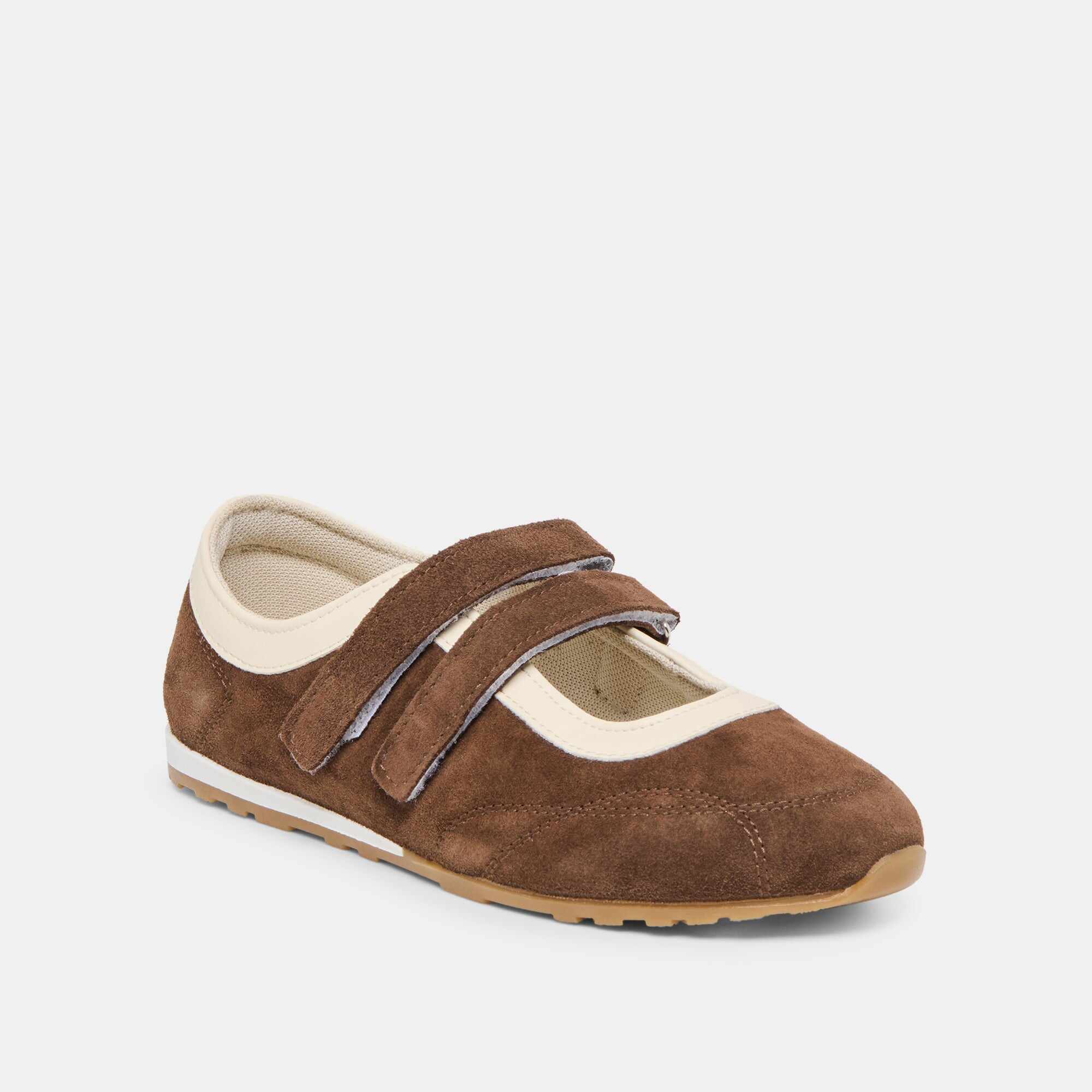 SWAN SNEAKERS DK BROWN SUEDE