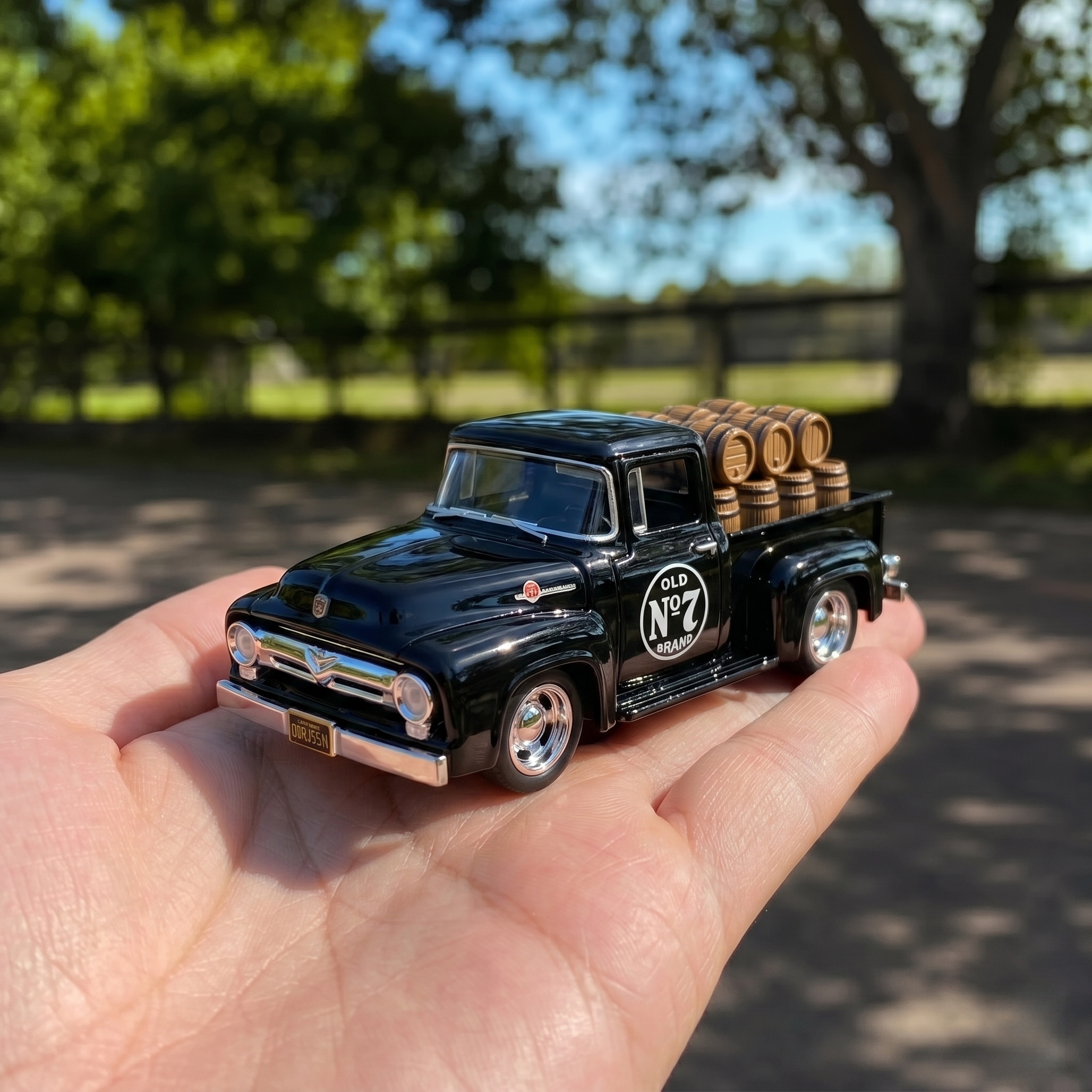 Hot Wheels Jack Daniel's 160th Anniversary Ford F-100 back Model