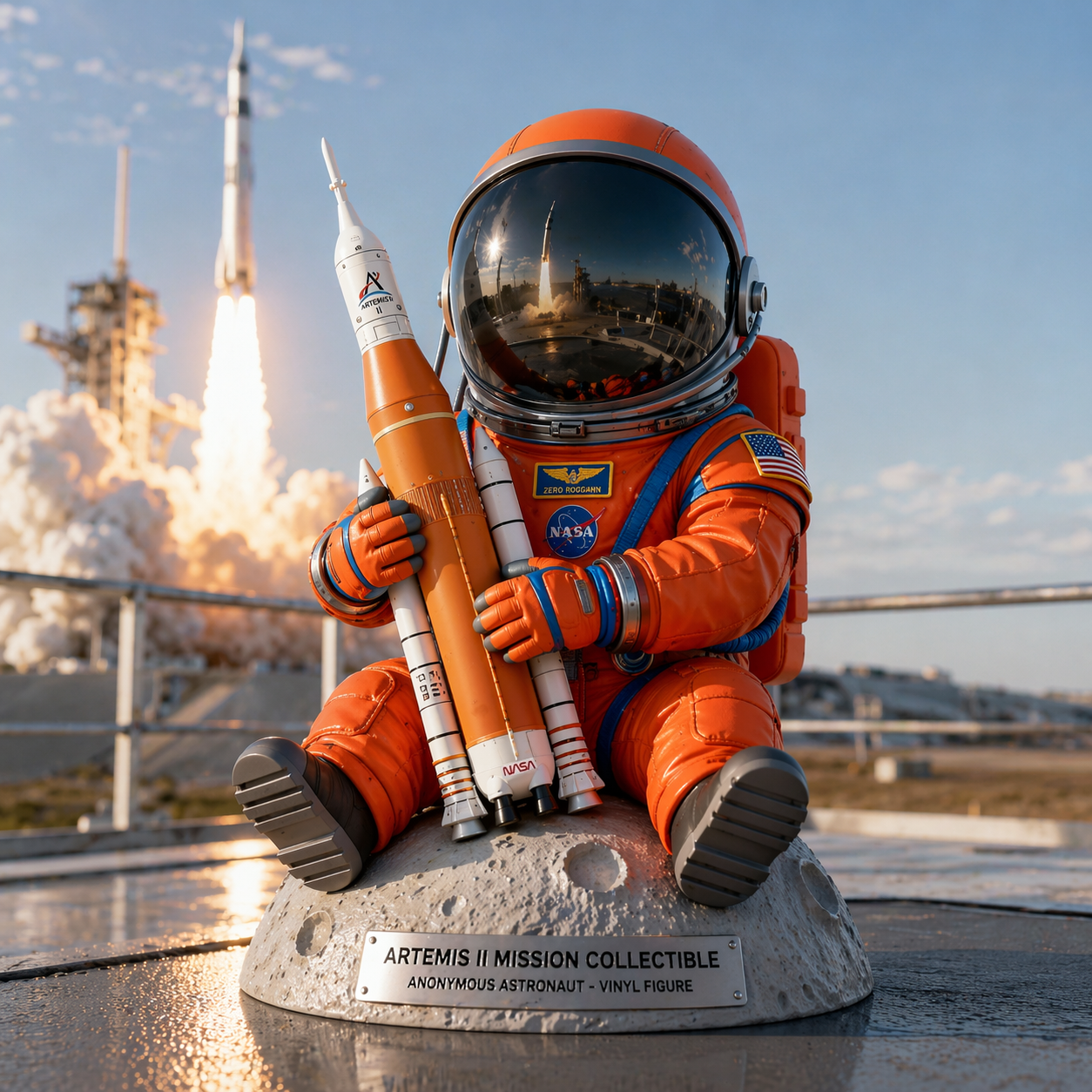 🚀 NASA Artemis II Astronaut Collectible Figure | Moon Mission Legacy 🌙