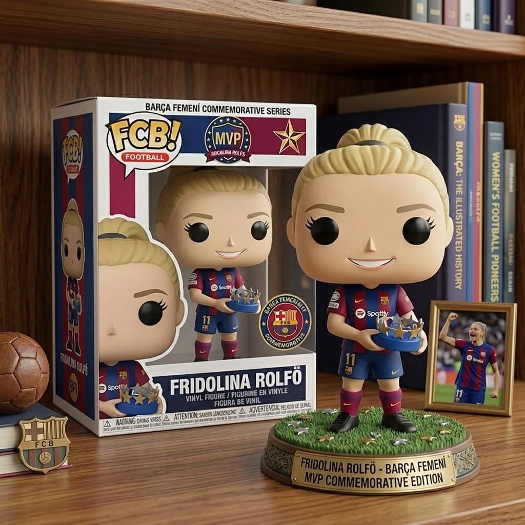 ⚽ Fridolina Rolfö Barça Femení MVP Commemorative Pop!