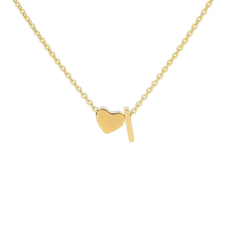 🔥Last Day 69% OFF ✨Personalized Gold Heart A-Z Initial Necklace Jewelry Gift for Her
