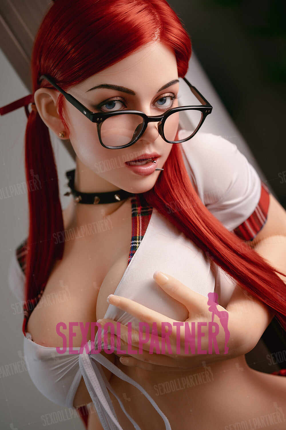EU Stock -  RIDMII Unique Design Janice 5ft25 / 160cm #M-K15 ROS Soft Silicone Head + TPE Body Big Tits Blowjob Realistic Love Doll
