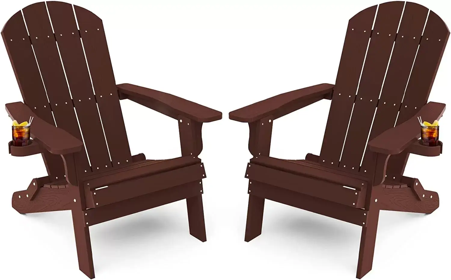 Adirondack Chair ,Patio Chairs 5 Steps Easy Installation,Widely Used in Outdoor, Fire Pit, Deck, Outside, Garden, Campfire Chairs