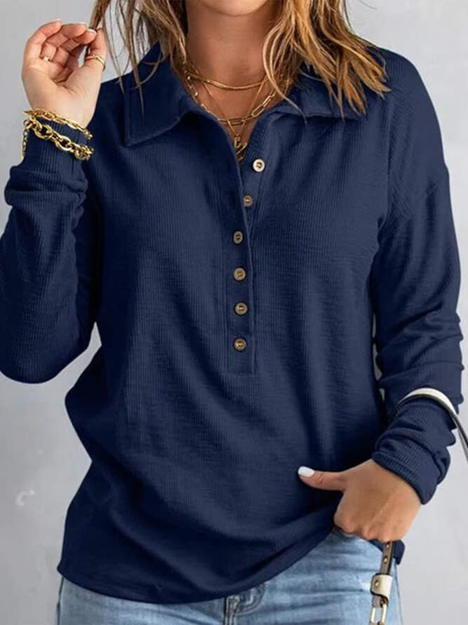 🔥Summer Arrivals🌟Women's Cotton V-Neck Comfortable Shirt