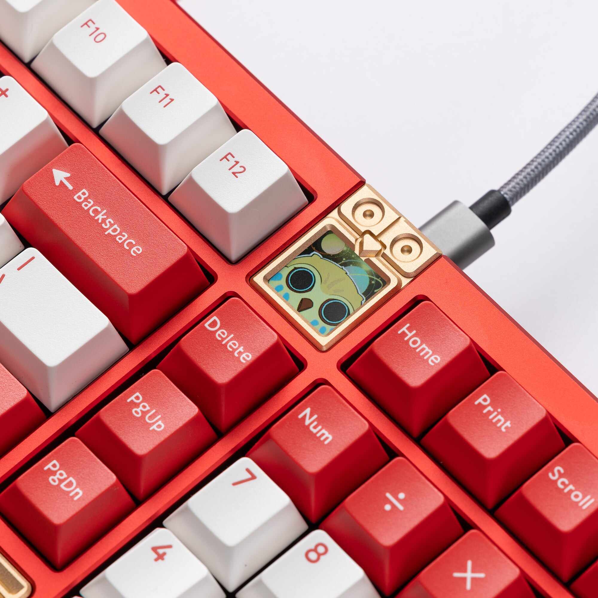 Ready to use Athena 1800 Anodized red with PBTfans Target