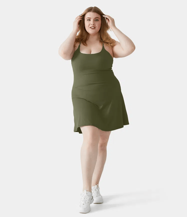 🔥Flash Sale🔥Softlyzero Plush Backless Active Dress-Easy Peezy