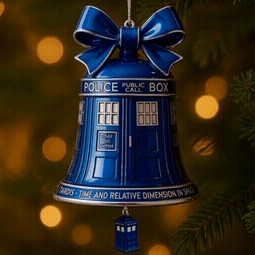 TARDIS Bell Ornament