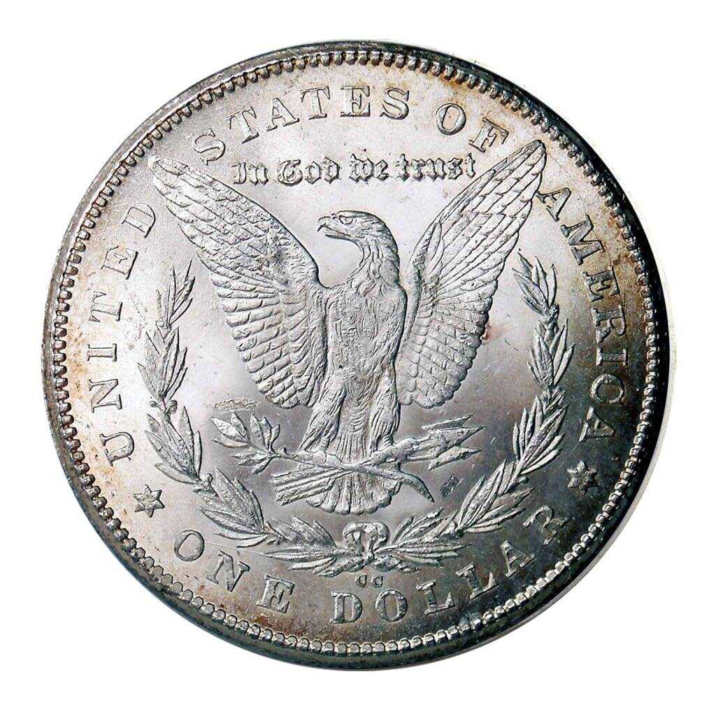 1884 CC Morgan Commemorative Silver Dollar Brilliant Uncirculated (BU)