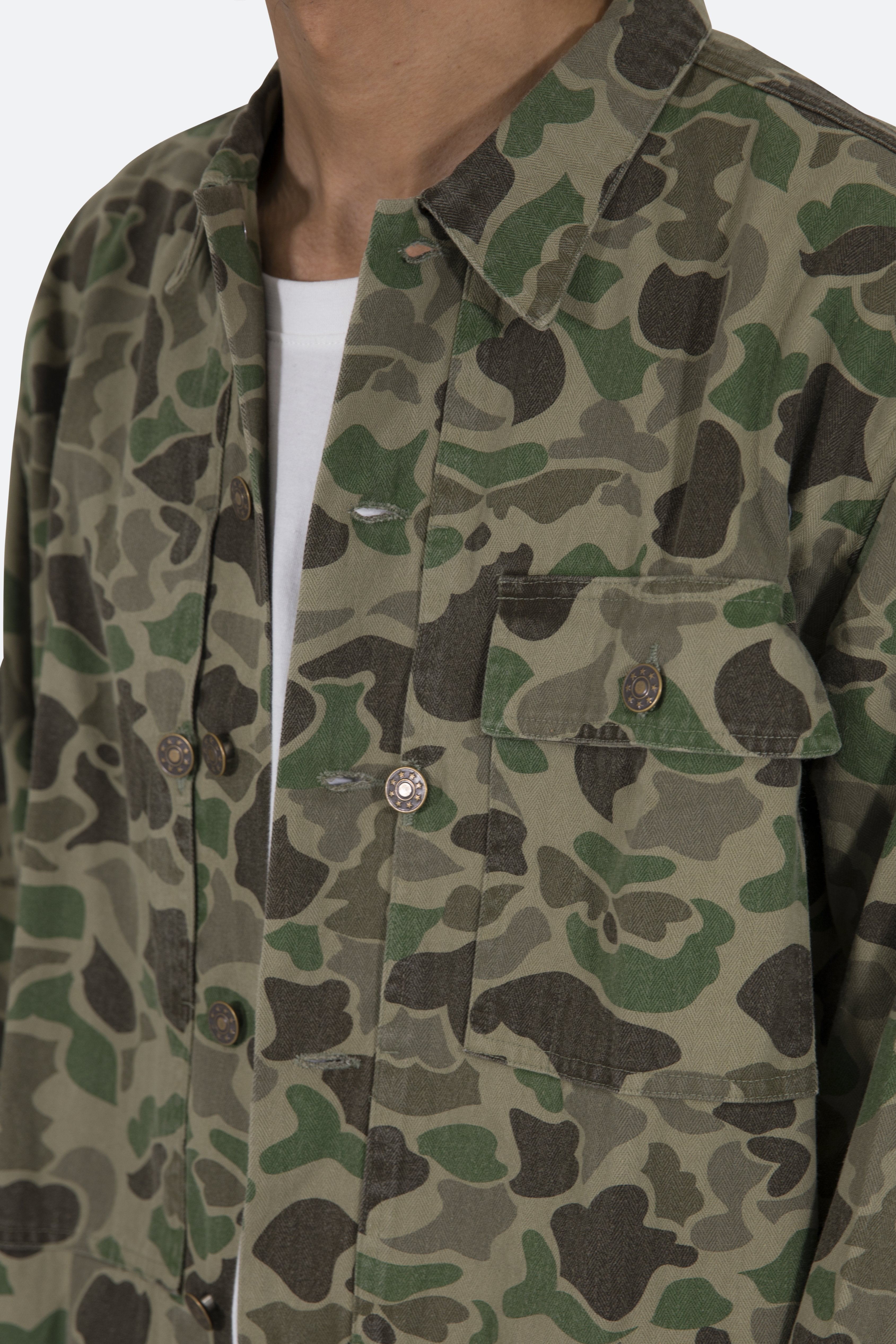 Twill Camo Shirt - Camo