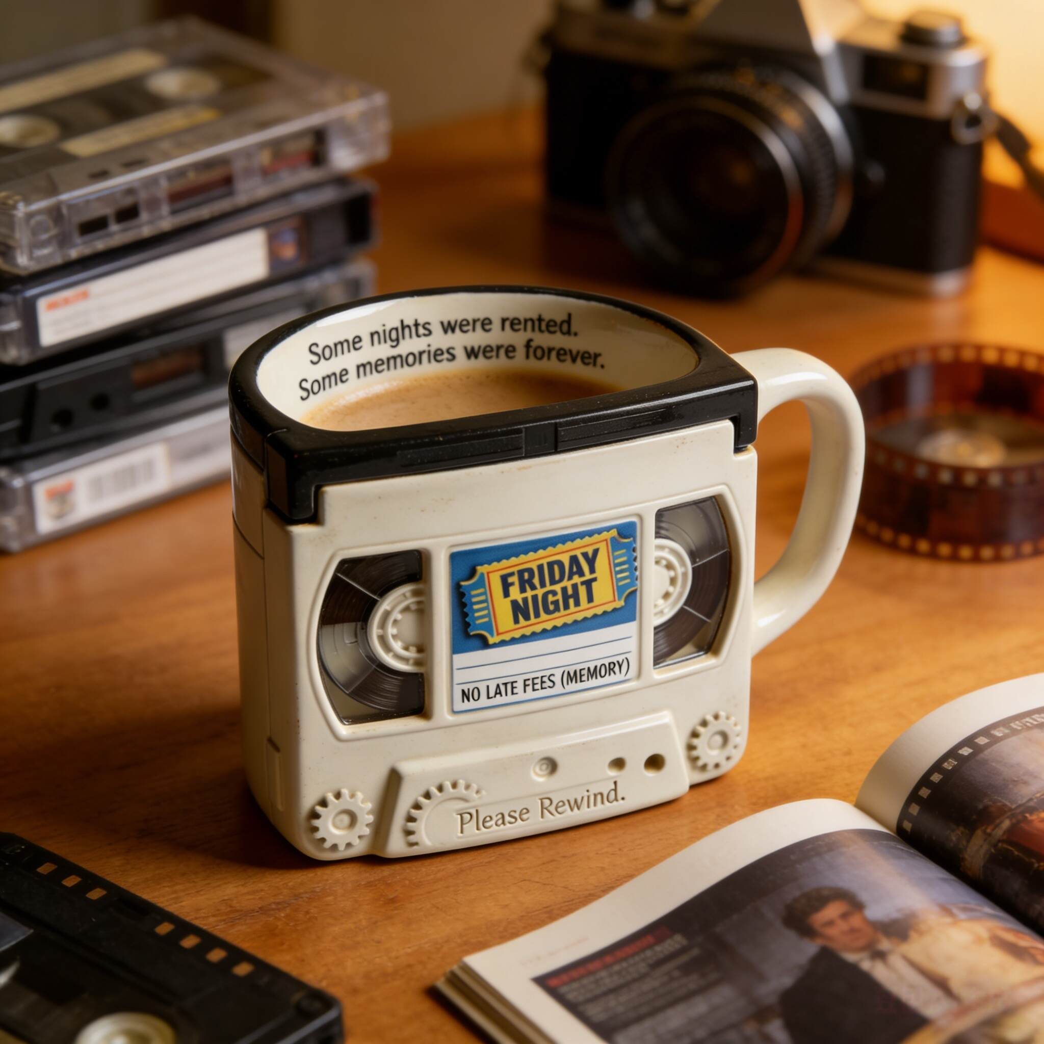 Friday Night VHS Mug – Some Memories Never Rewind