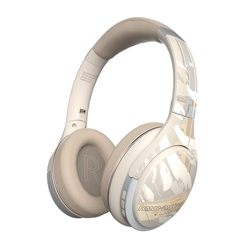 Headset Head-mounted Wireless ANC Active Noise Cancellation Compatible With Gaming,mobile Phone