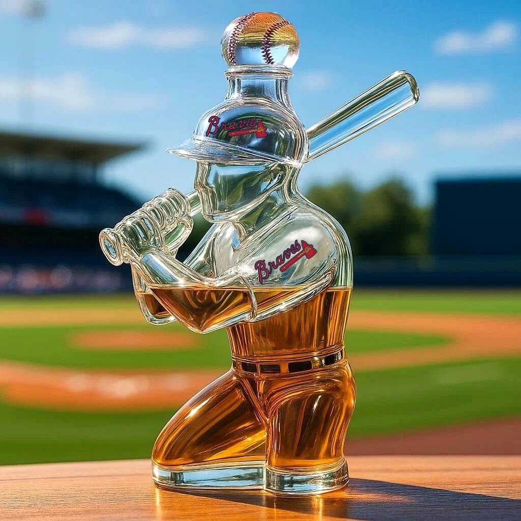 MLB Swing Whiskey Bottle