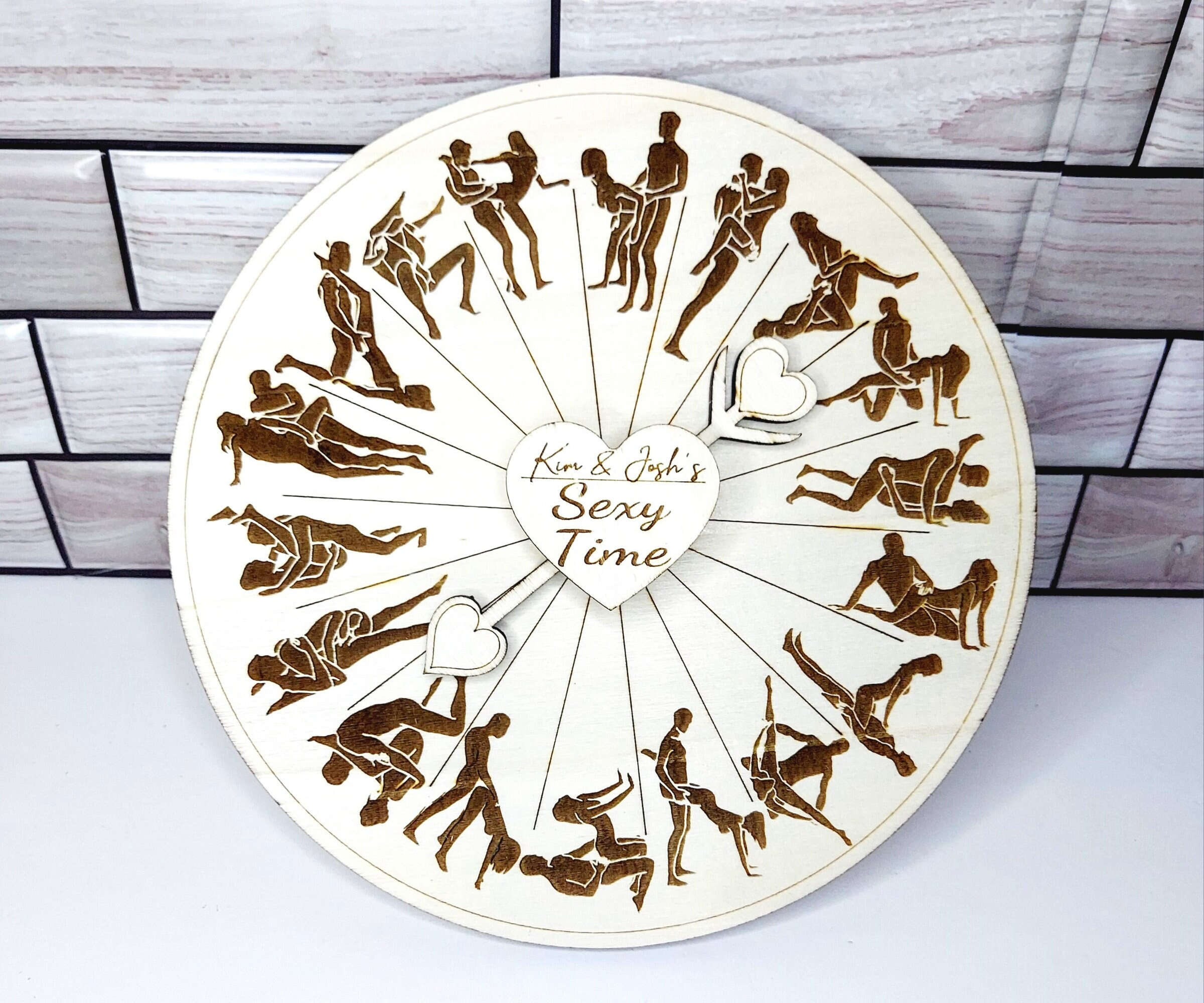 Personalized Sex Position Spinner