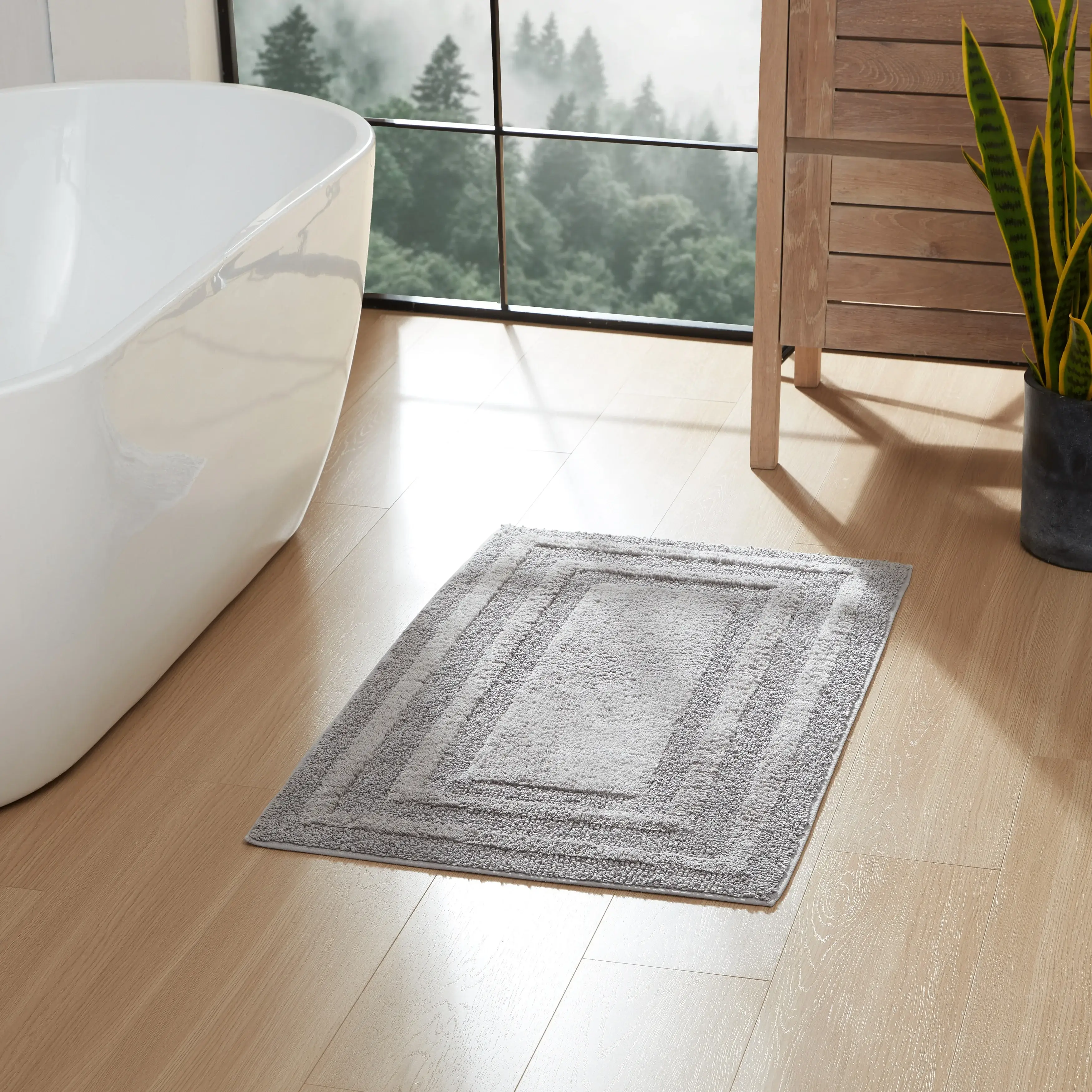 Eddie Bauer Logan Cotton Bath Runner Rug