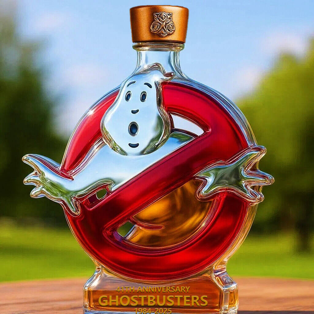 Ghostbusters 41th Anniversary Whiskey Bottle