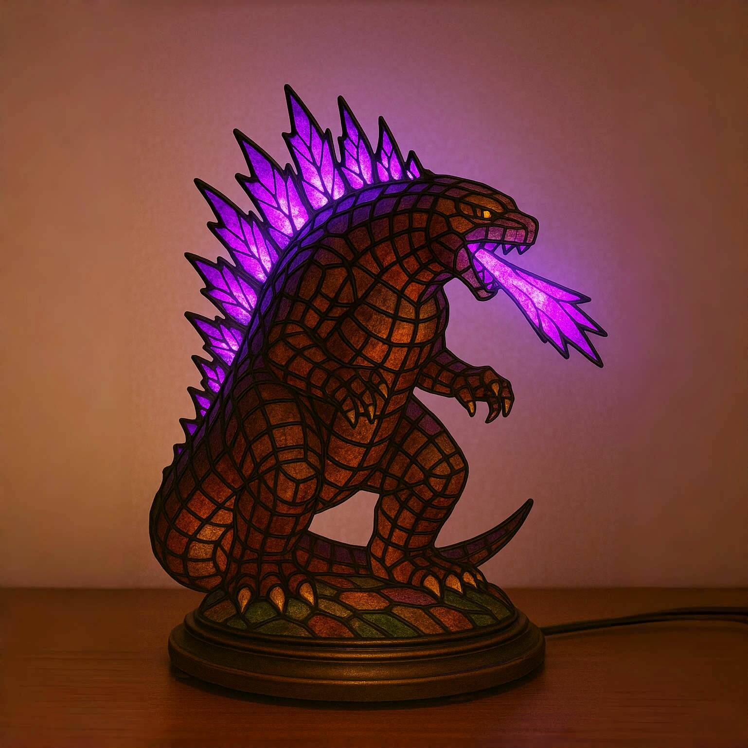 🦖💡Godzilla Table Lamp