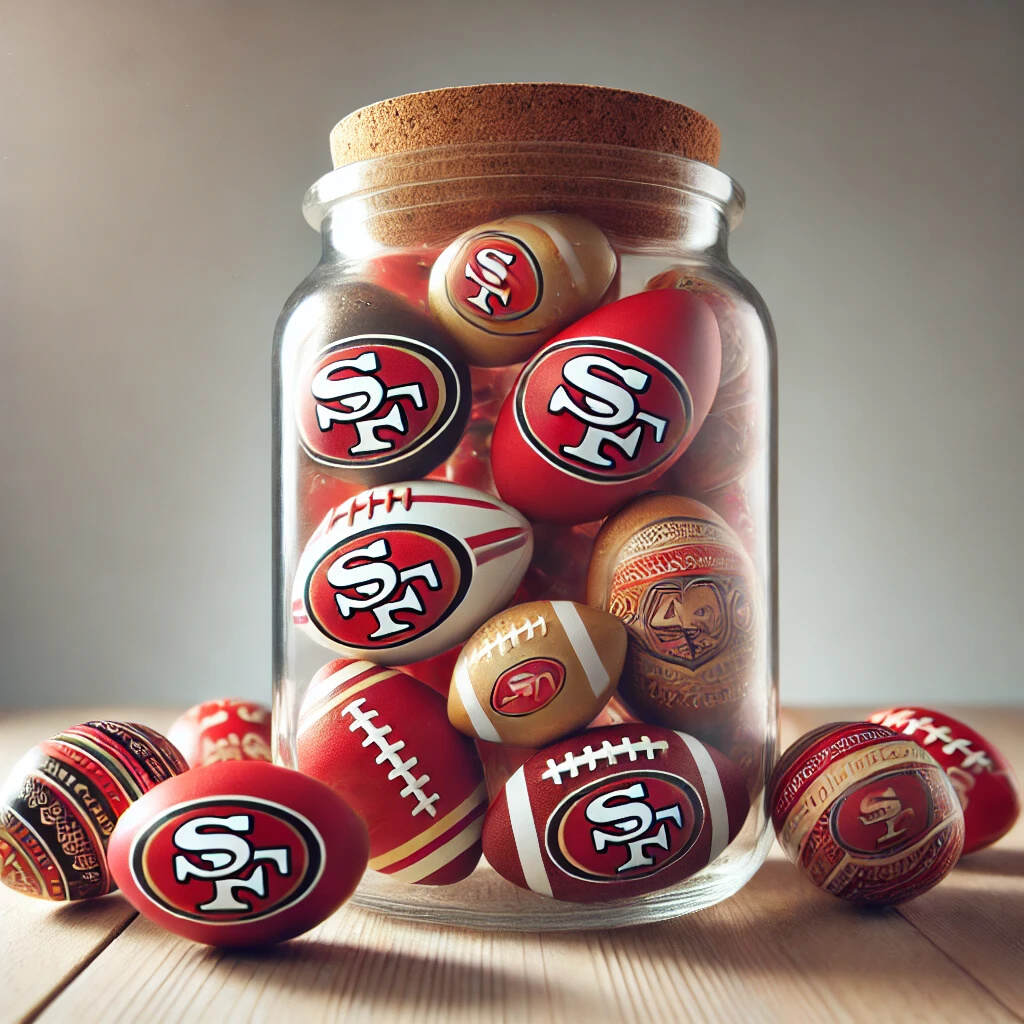 NFL Easter Egg Jar