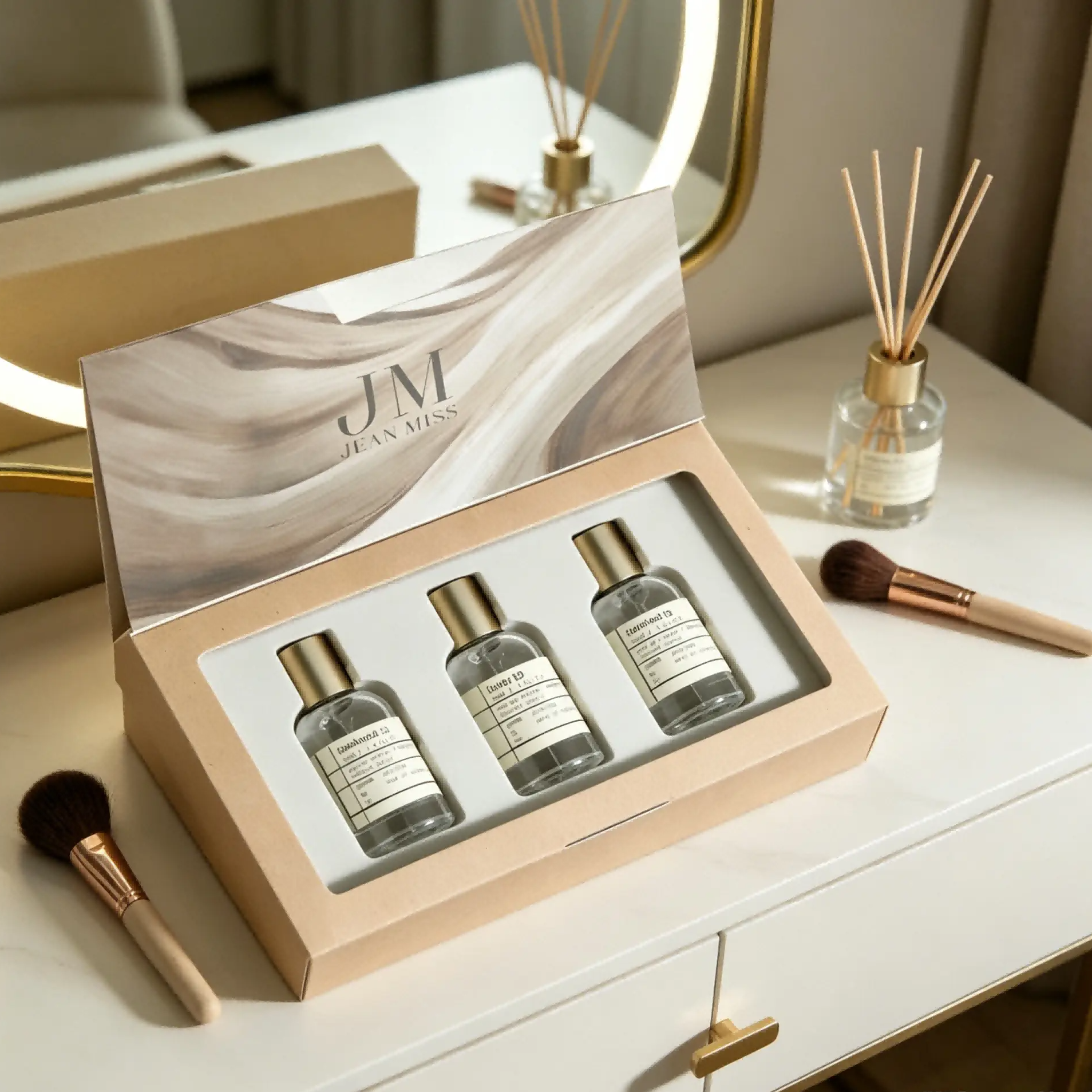 Minimalist Neutral Perfume Trio | 3 Clean Unisex Scents
