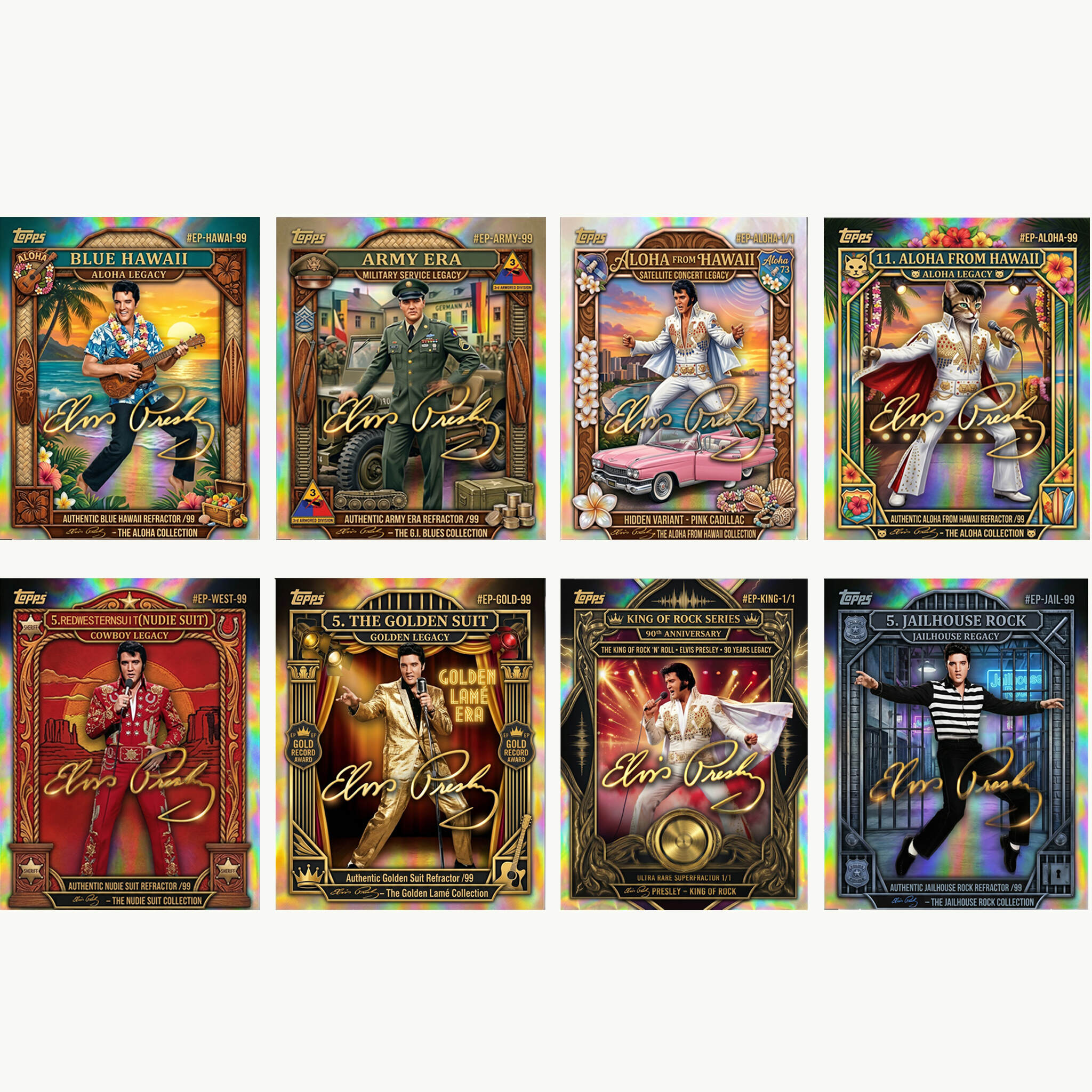 Elvis Presley 90th Anniversary Legendary Performance Collector Card