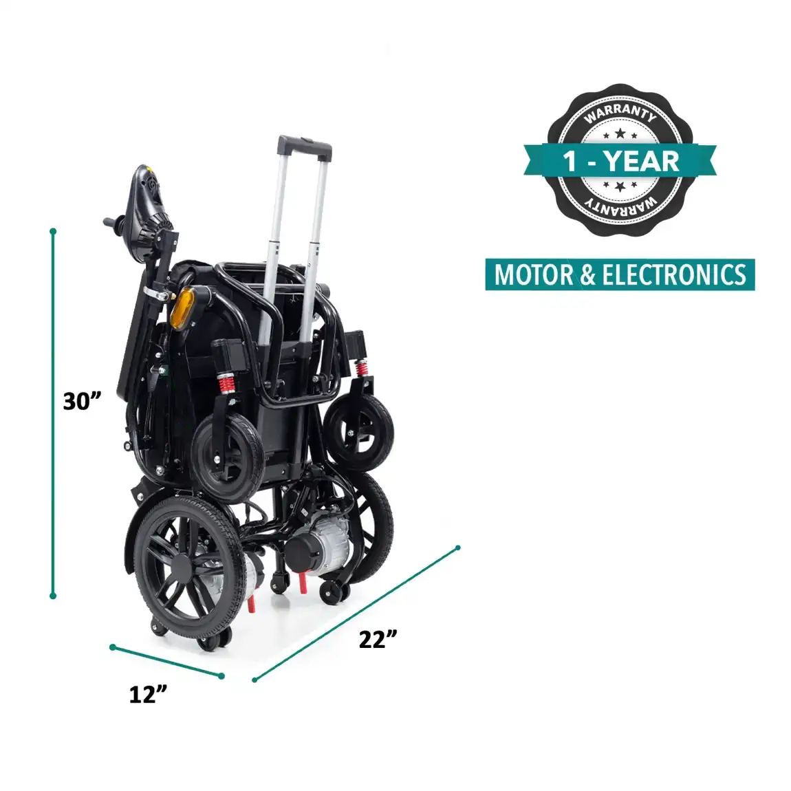 Just 29 Lbs! Foldable Carbon Fiber Wheelchair for Travel & Everyday Freedom