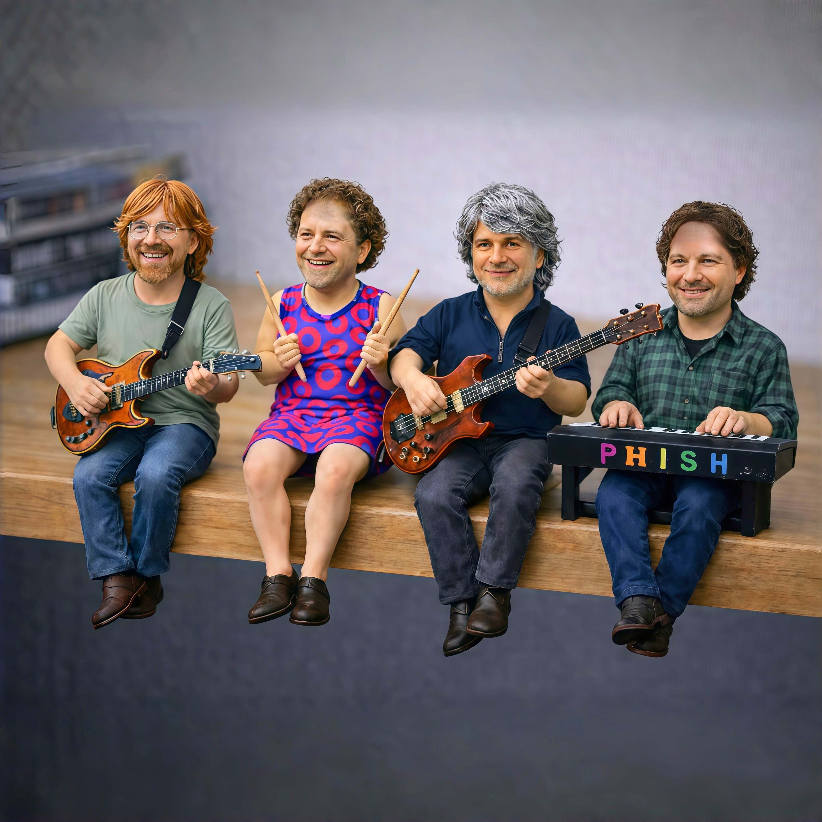 Desk Companion Figure Set