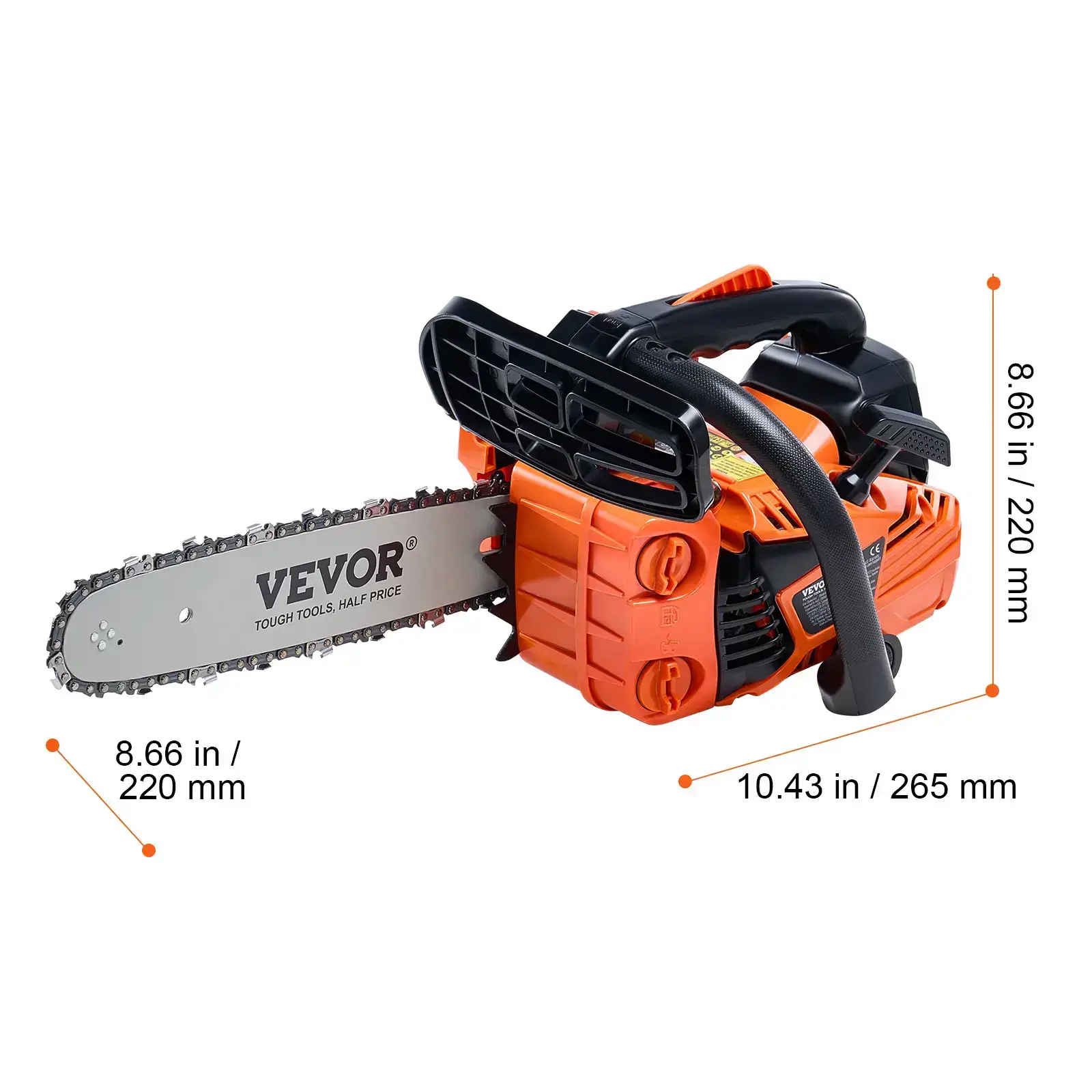 Gas Chainsaw, Various specifications, Gasoline Powered Chain Saw, Handheld Cordless Petrol Chainsaws for Tree Wood Branch Cutting, Tree Trimming, Land Clearing, Farm Garden Ranch Forest Cutting Use