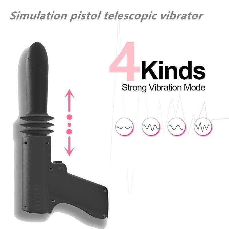 Realistic Thrusting Vibrator – Clitoral & G-Spot Stimulator