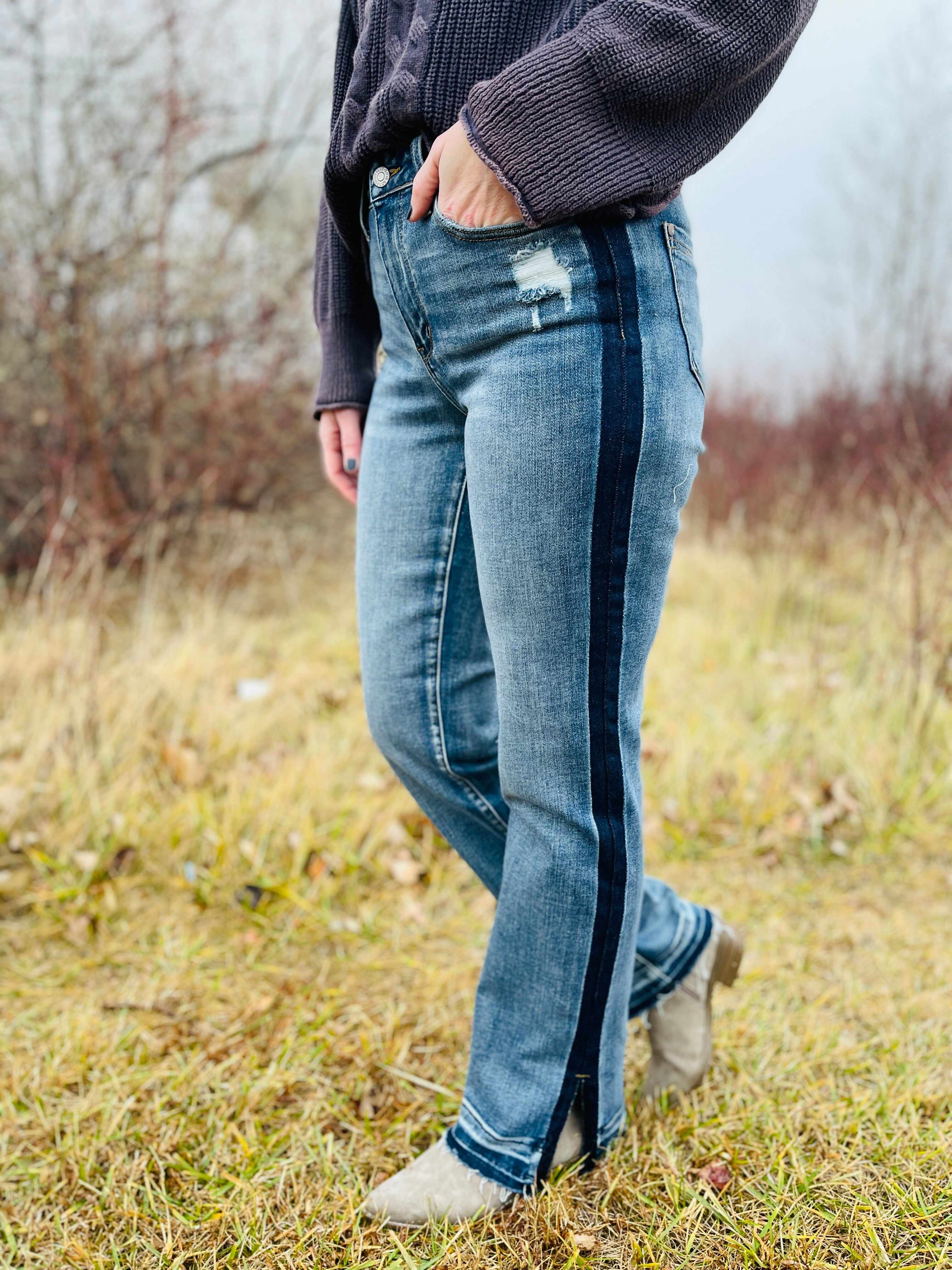 Plus/Reg My Good Side Straight Jean