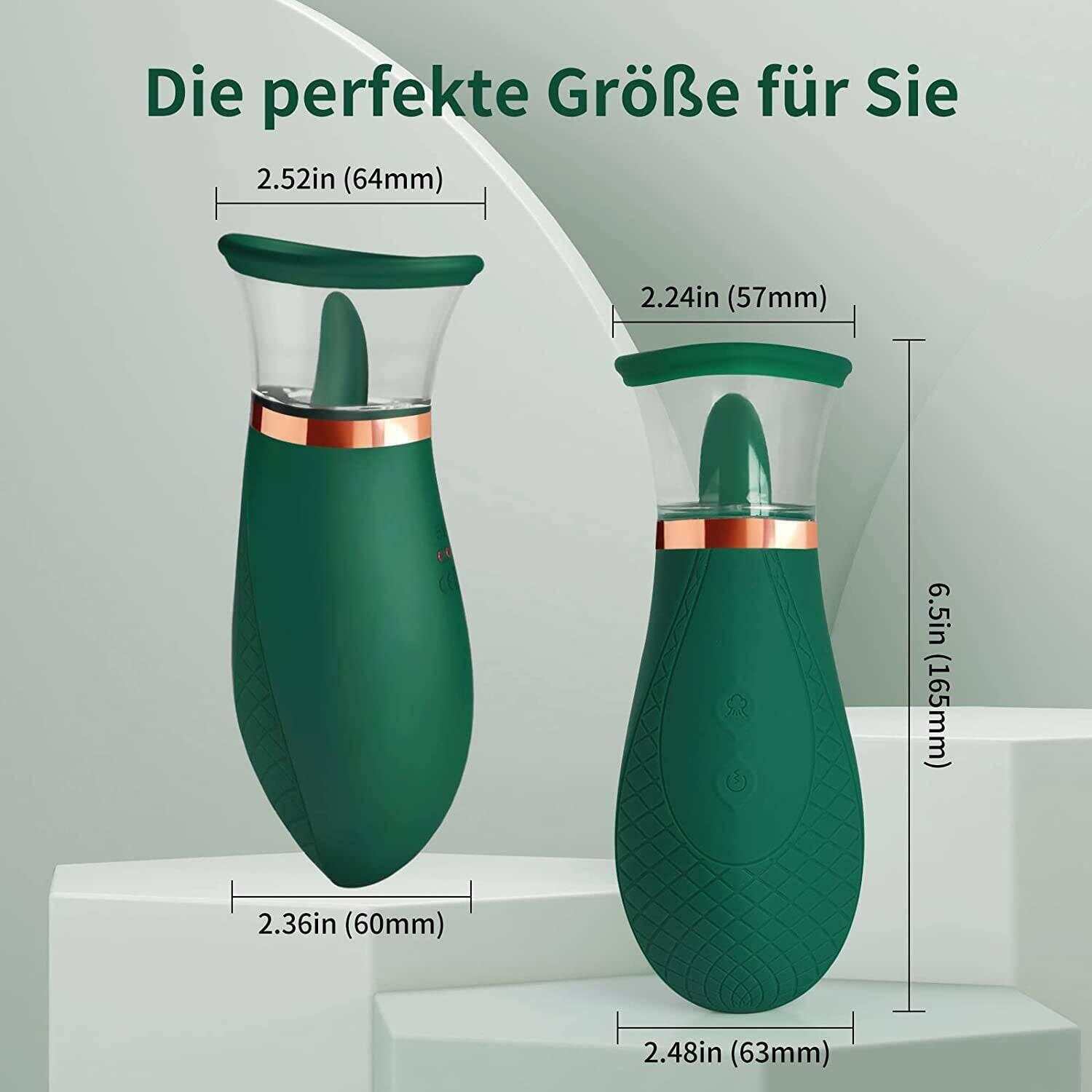 Saugen Sweet Tongue Licking Clitoral Vibrator