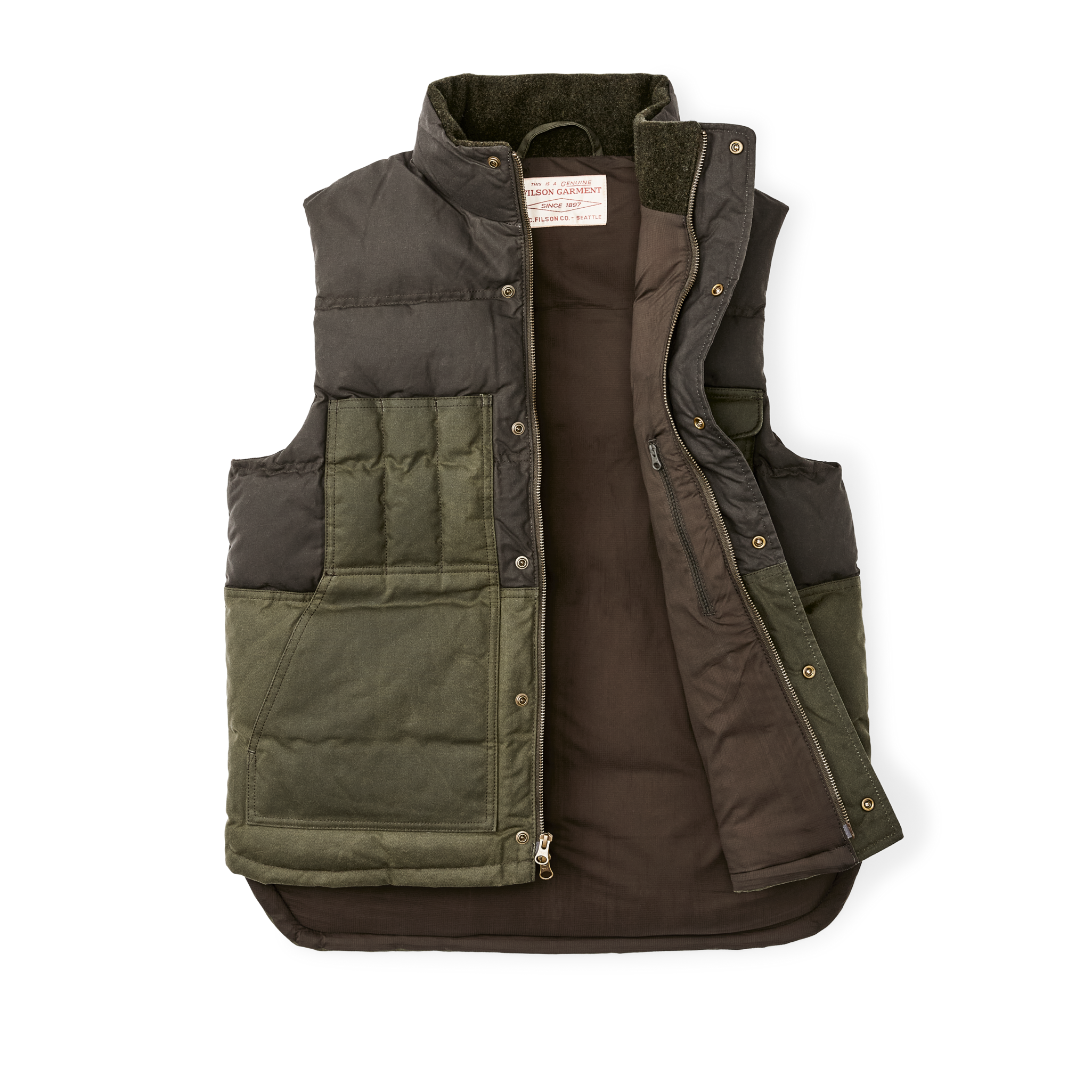 Down Cruiser Vest - Otter Green