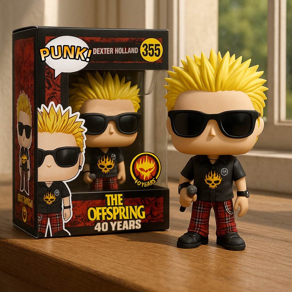 The Offspring 40th Anniversary Pop Figure!